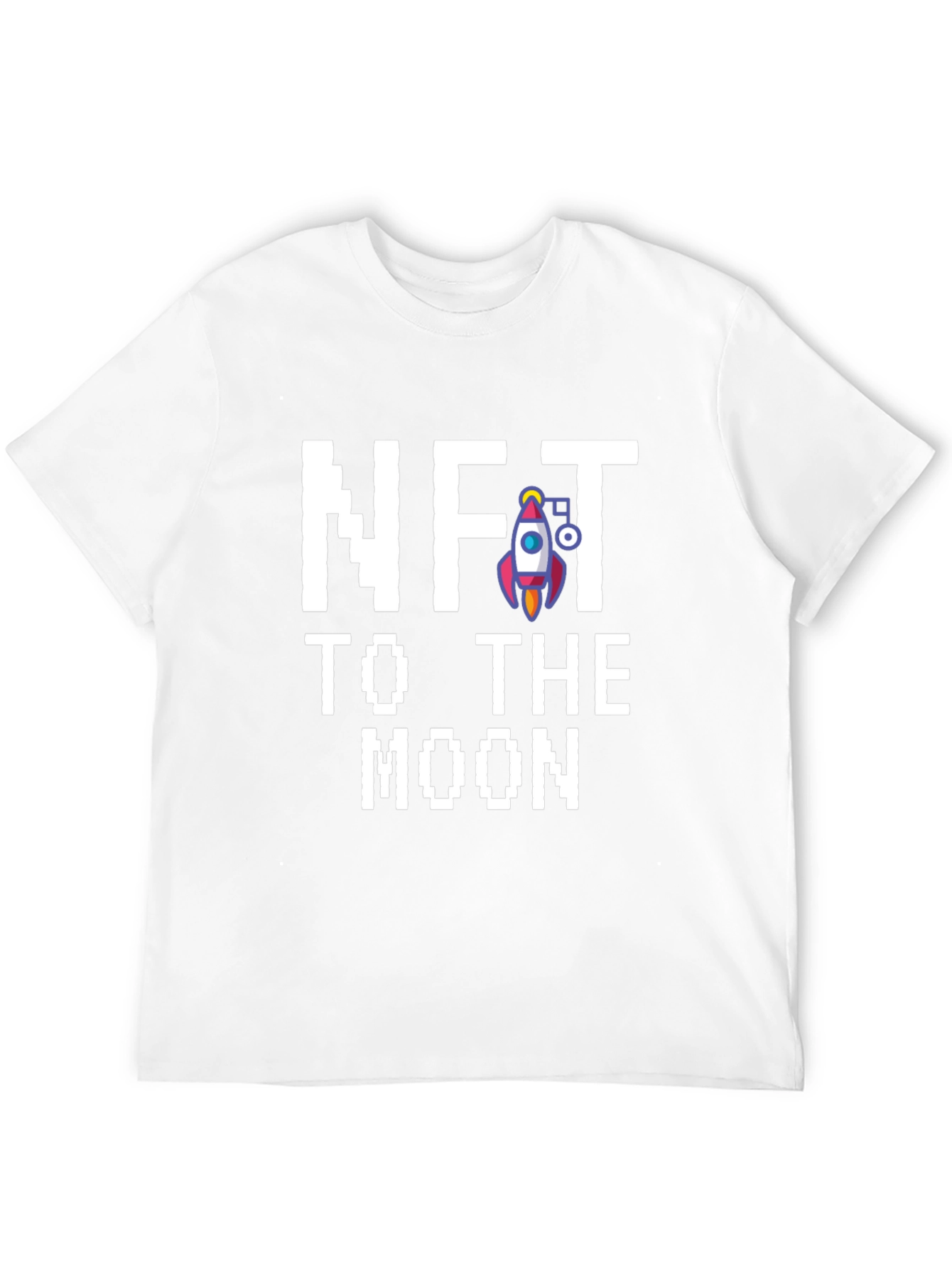 NFT to the Moon Graphic Tee - Black