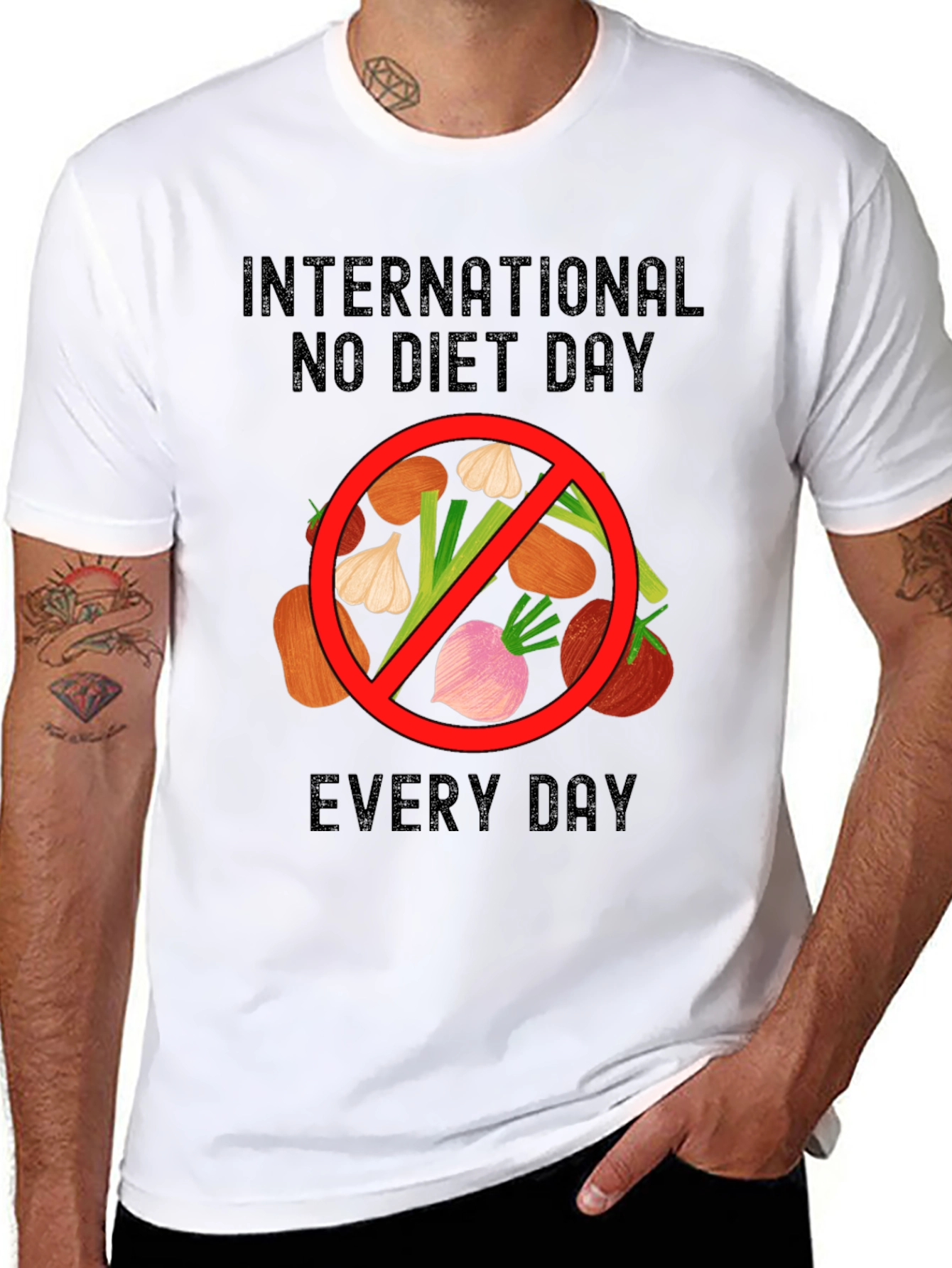 International No Diet Day T-Shirt - Everyday Freedom