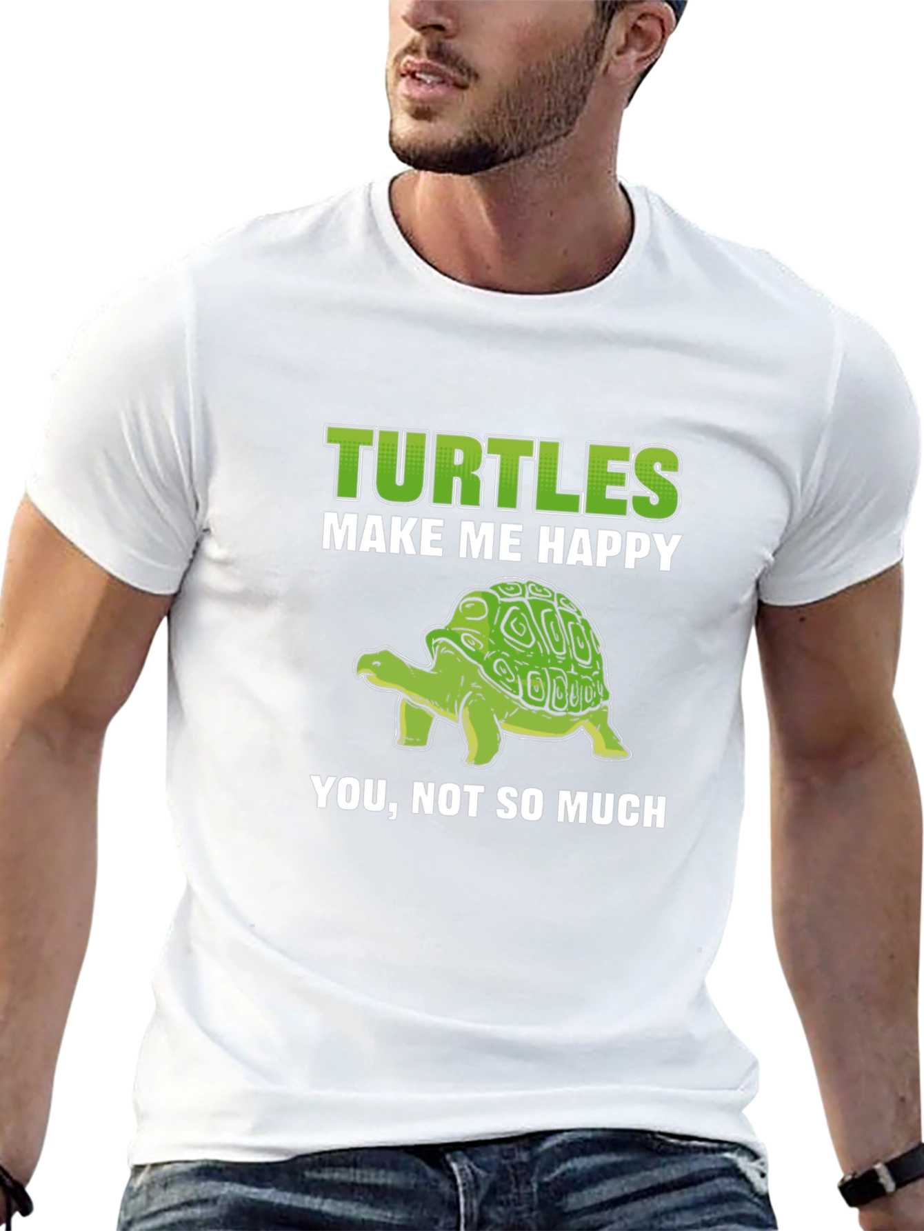 Turtles Make Me Happy Graphic Tee
