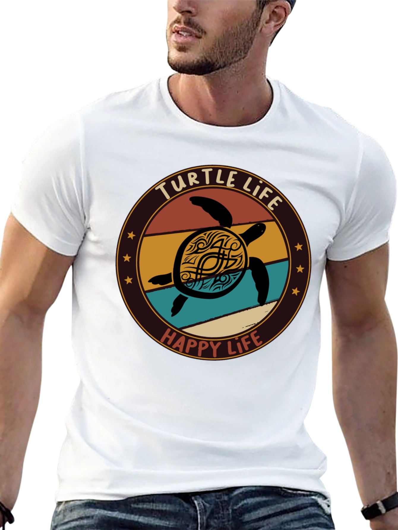 Turtle Life T-Shirt - Happy Life Tee