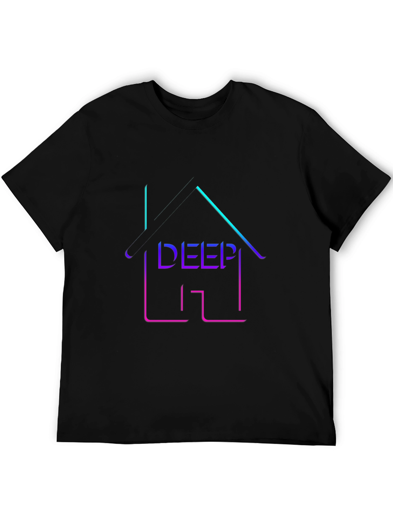 Deep House Music Graphic T-Shirt