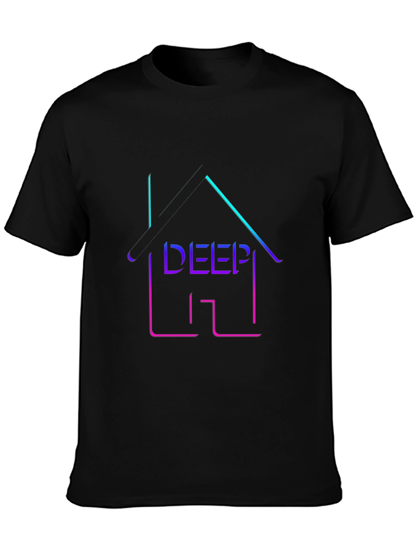 Deep House Music Graphic T-Shirt
