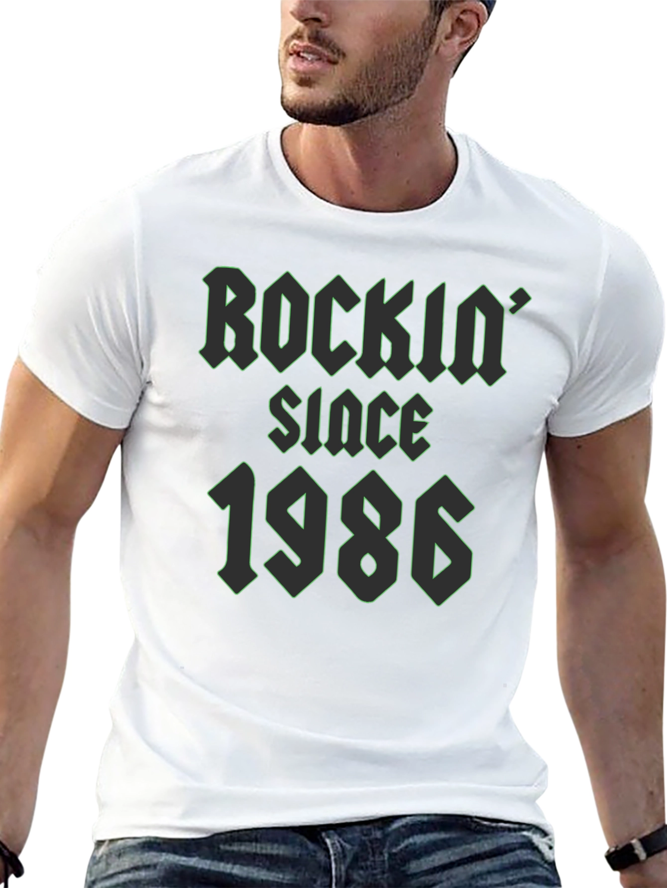 Rockin Since 1986 Black T-Shirt