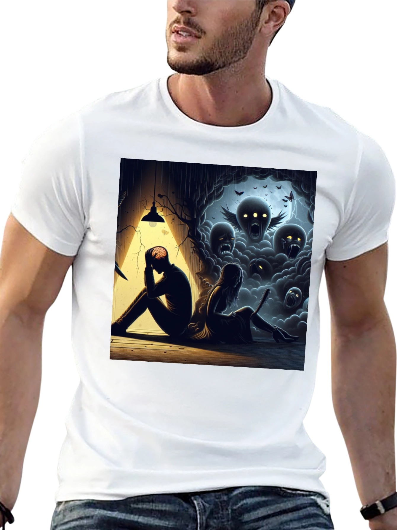 Dark Dreams T-Shirt - Unisex Graphic Tee