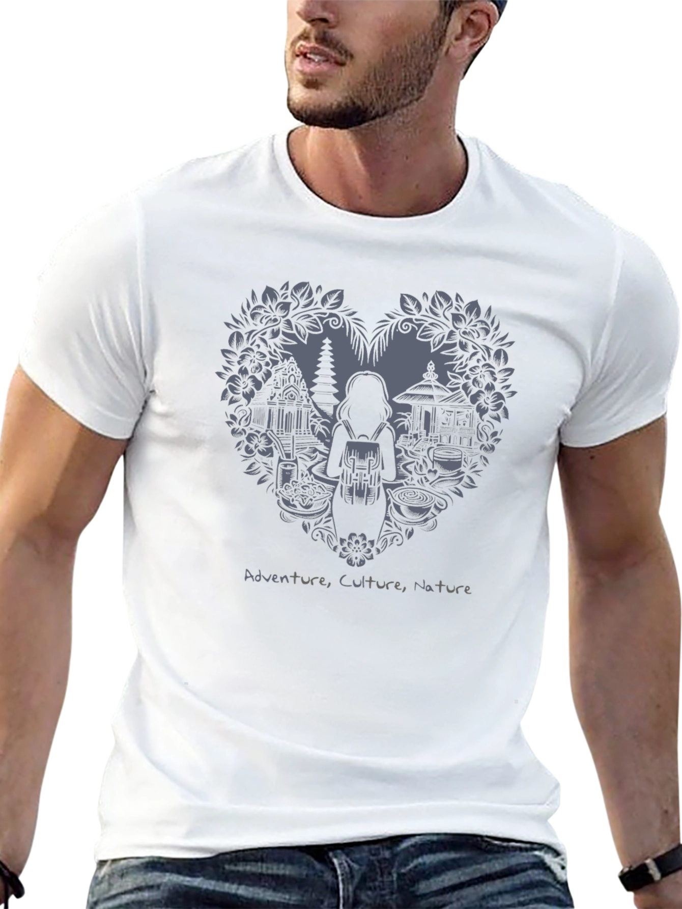 Adventure Culture Nature Graphic Tee