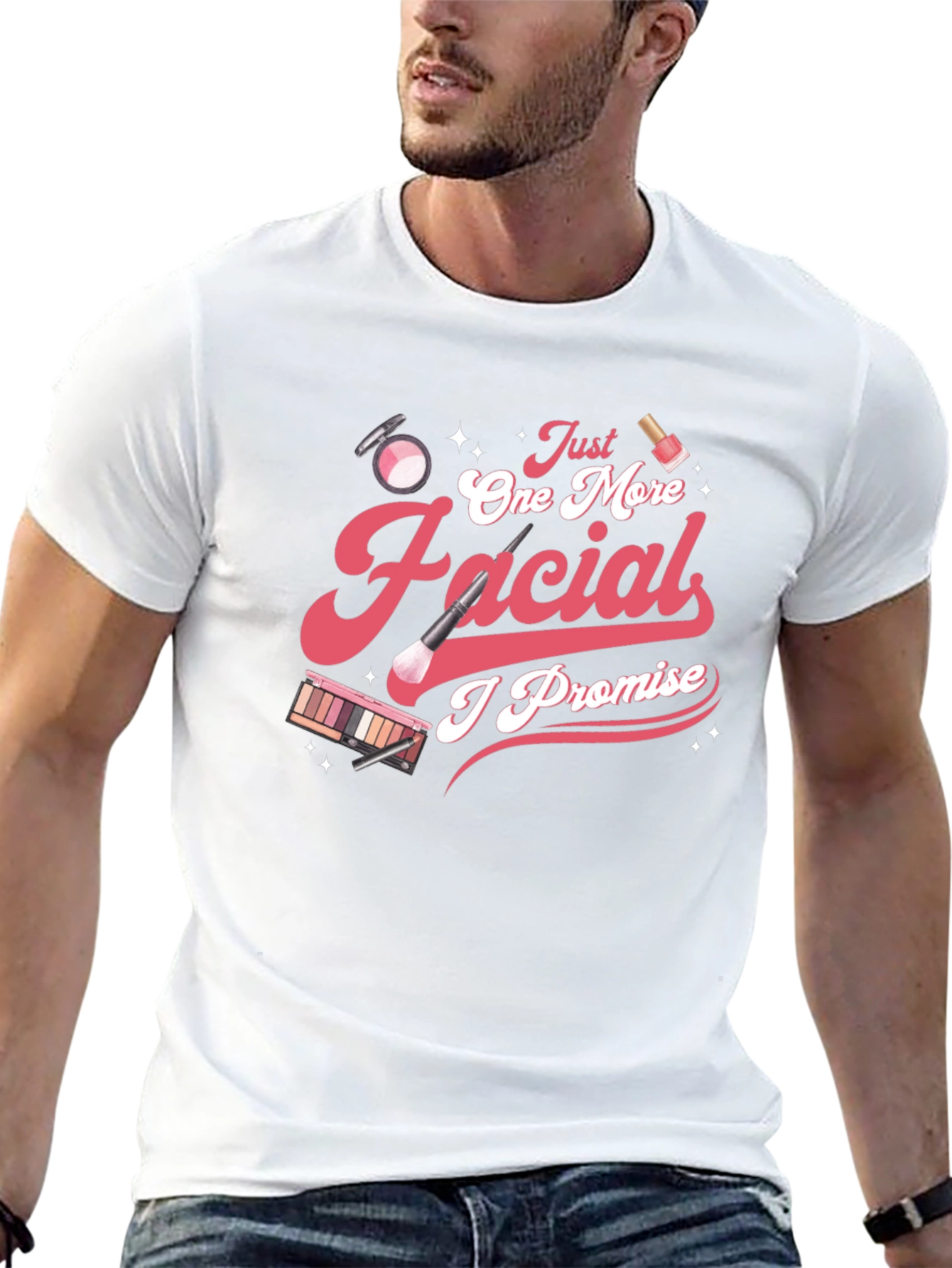 Facial Promise T-Shirt - Makeup Lover Tee