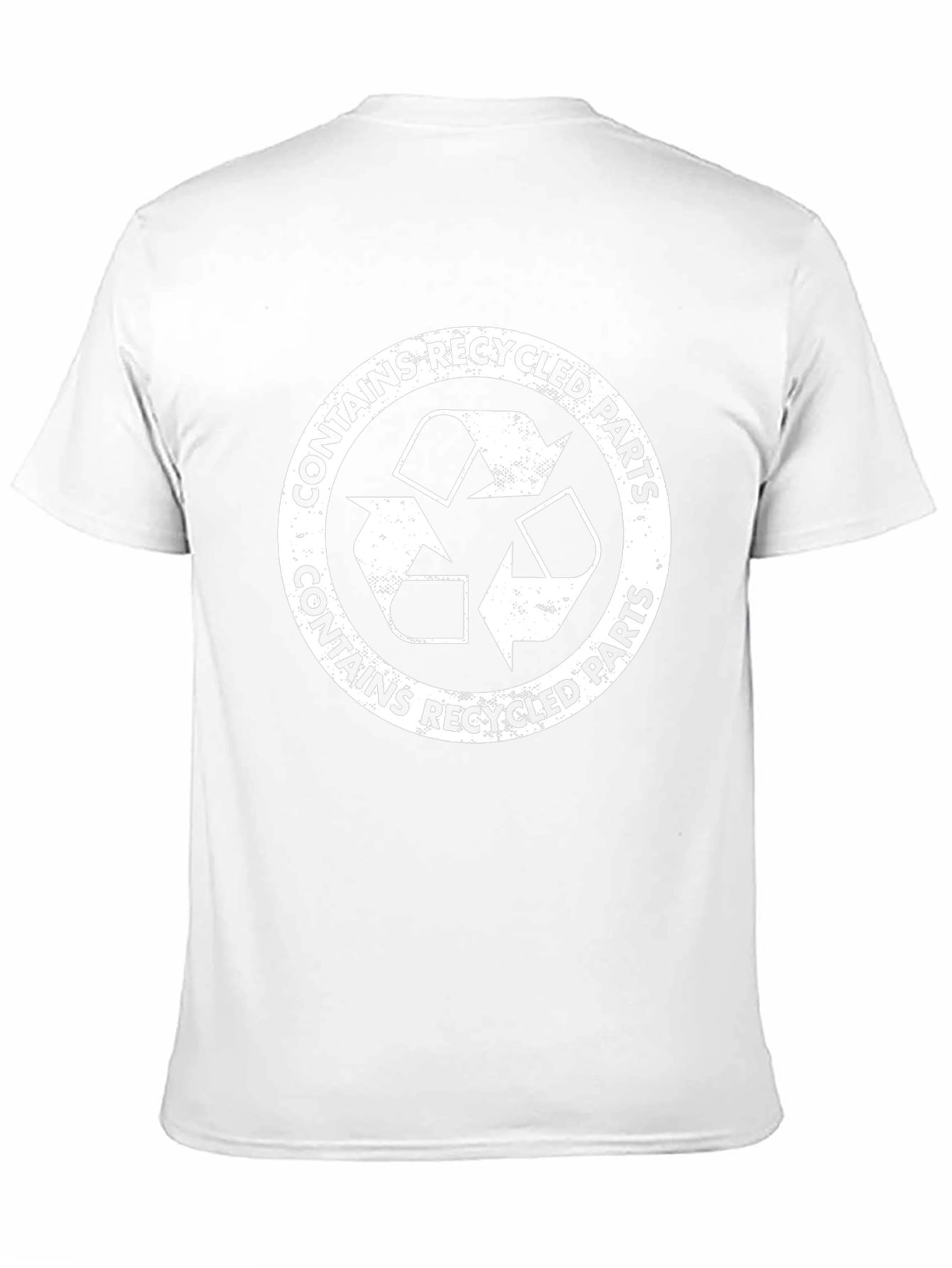 Recycled Parts Graphic Tee - Eco-Conscious T-Shirt