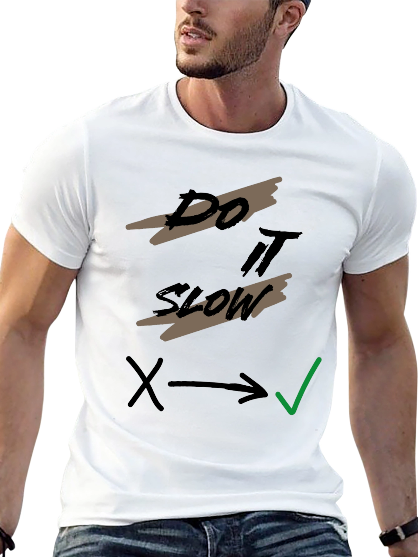 Do It Slow T-Shirt - Relaxed Style Tee