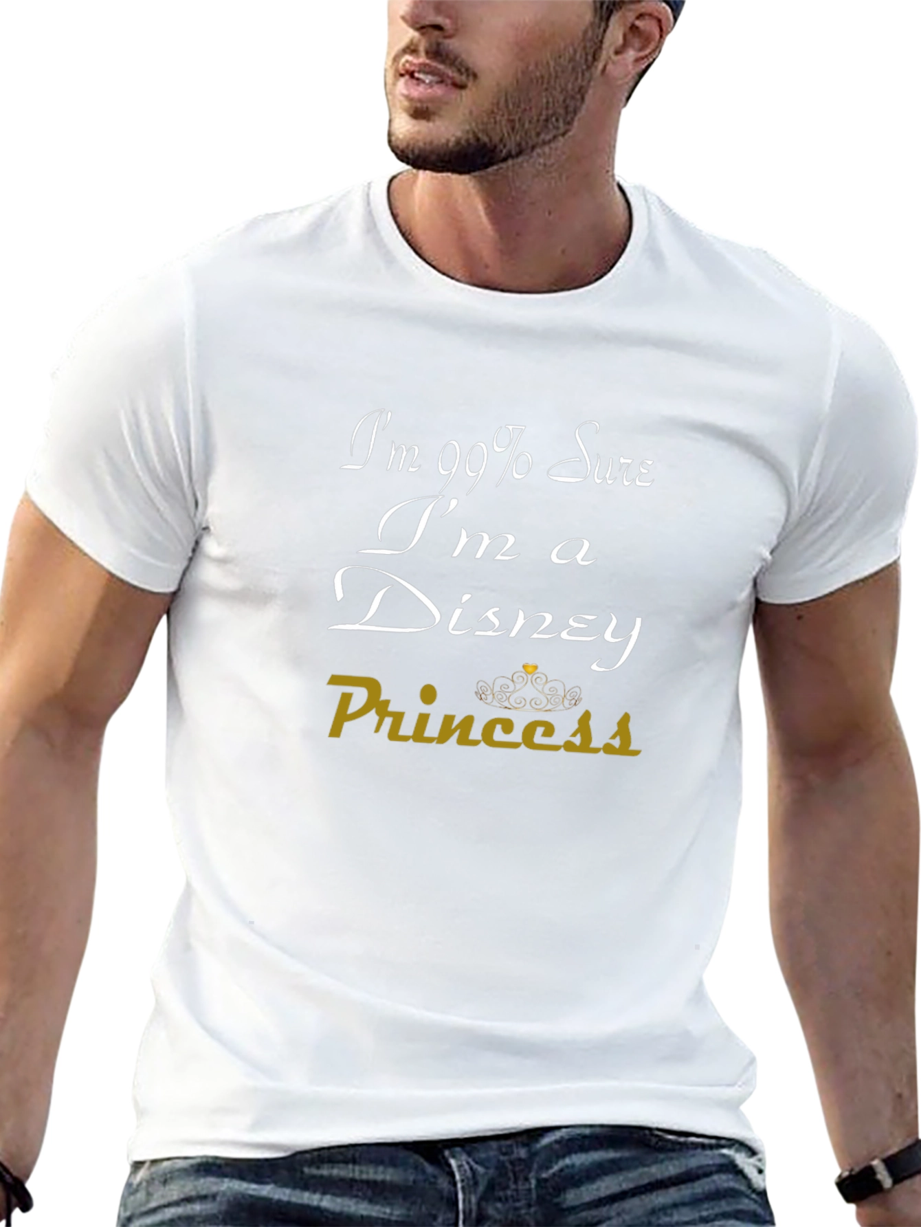Disney Princess Graphic Tee - Black