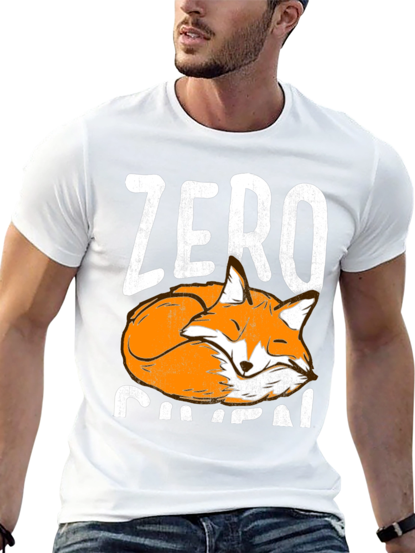 Zero Fox Given T-Shirt - Funny Animal Graphic Tee