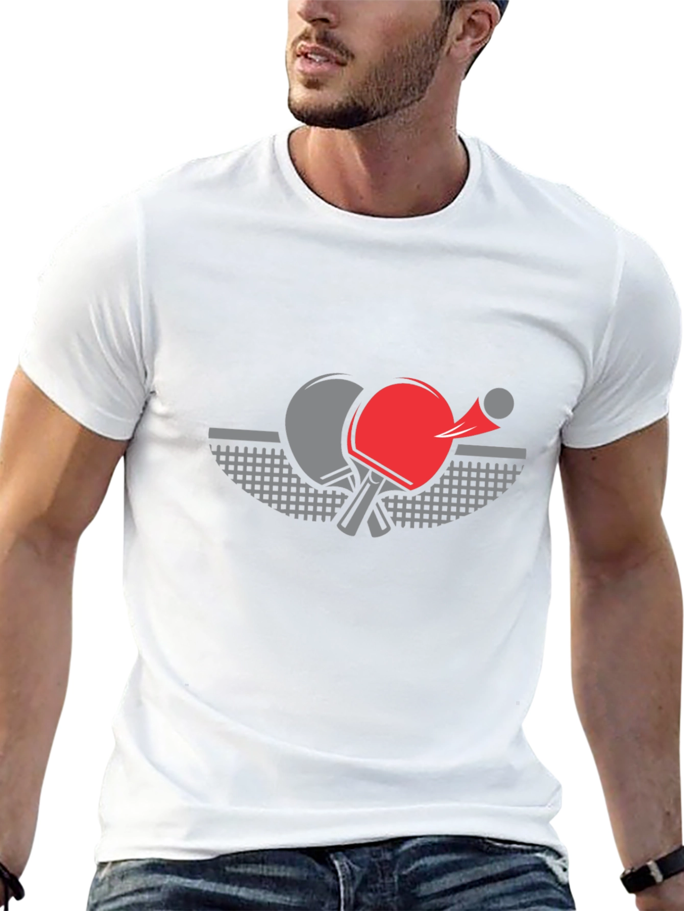 Table Tennis Graphic Tee