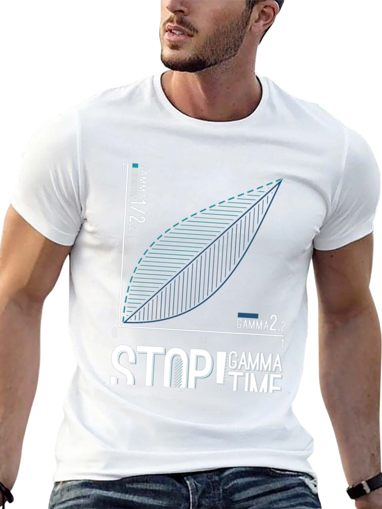 Stop! Gamma Time T-Shirt - Curve Graphic Tee