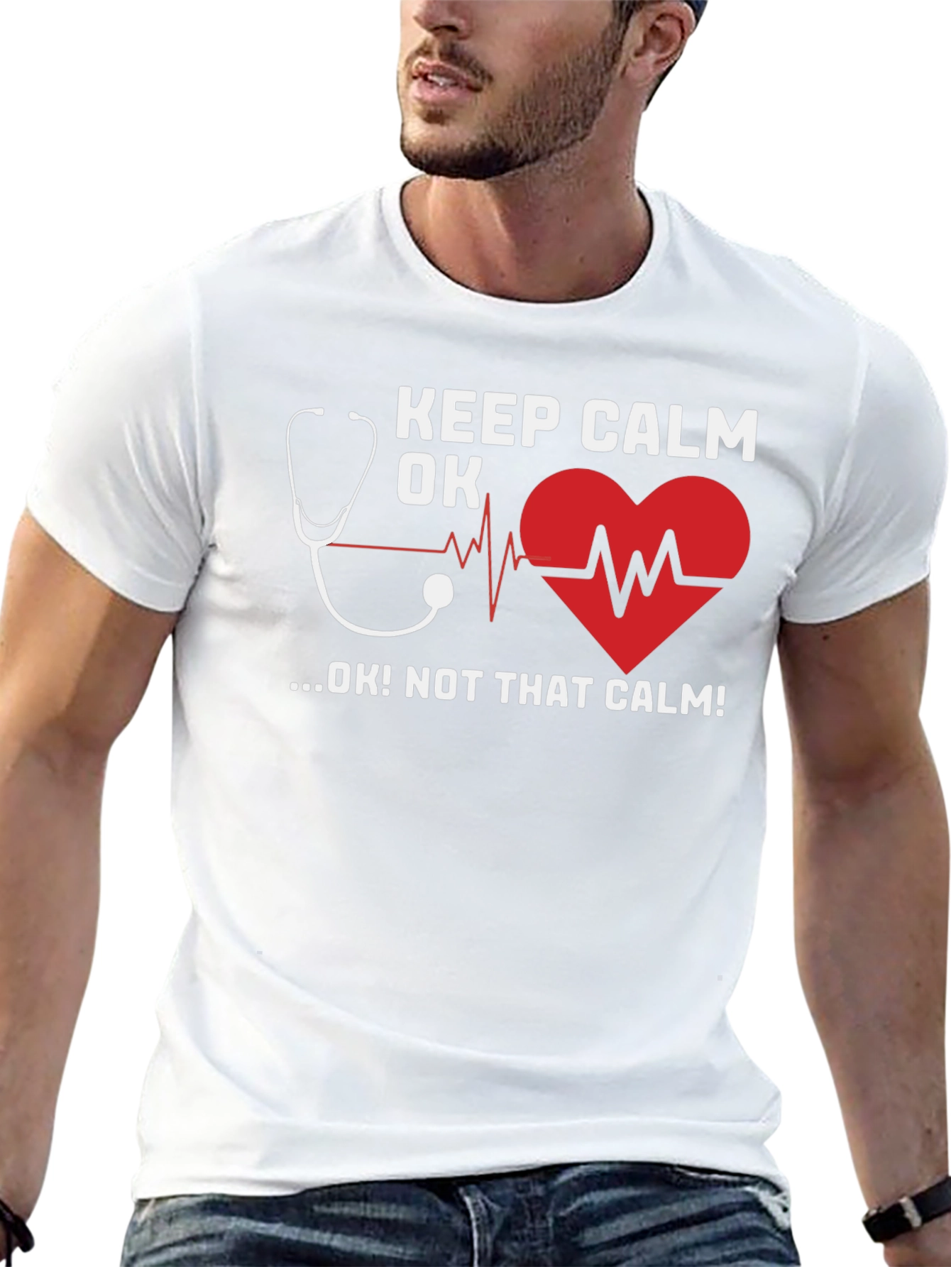 Keep Calm OK T-Shirt - Medical Humor Tee