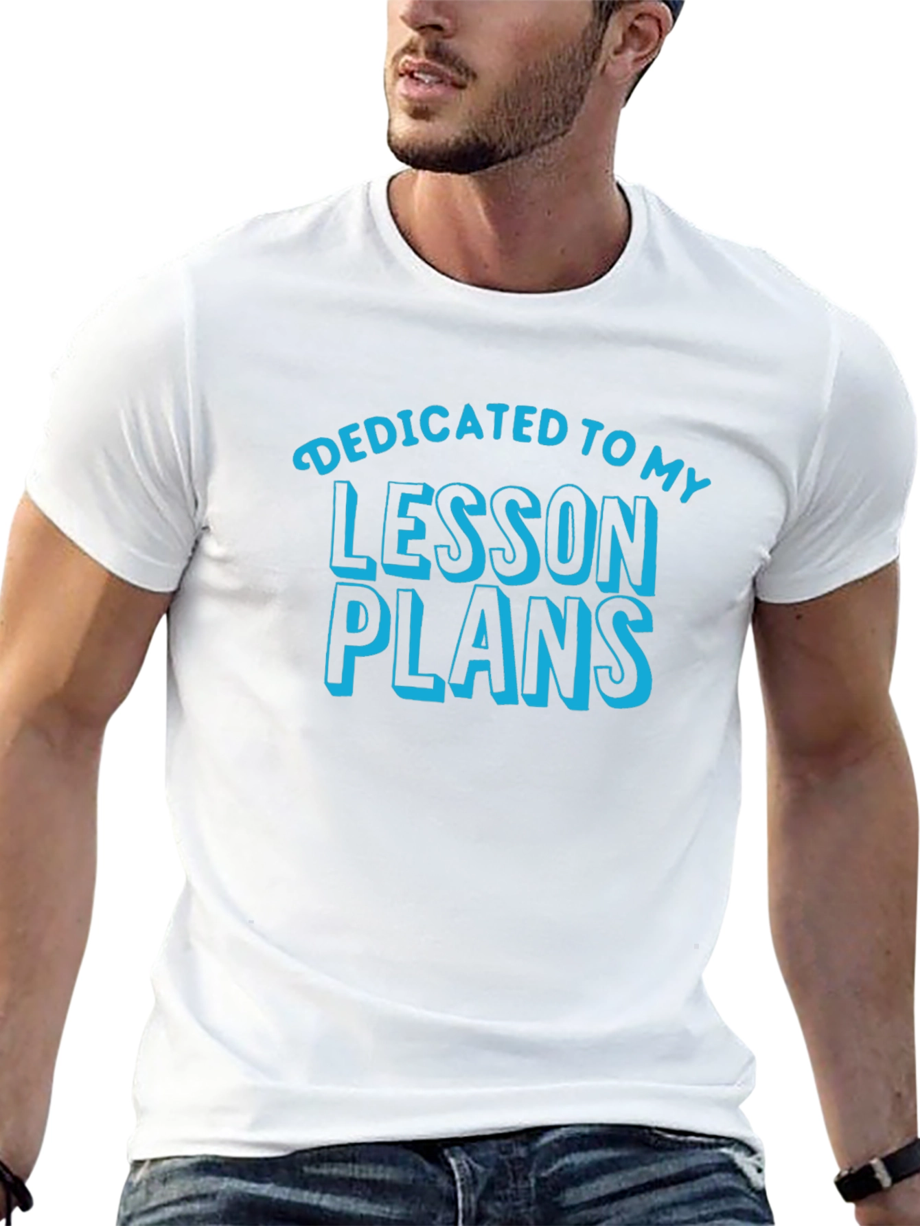 Dedicated to Lesson Plans Black T-Shirt