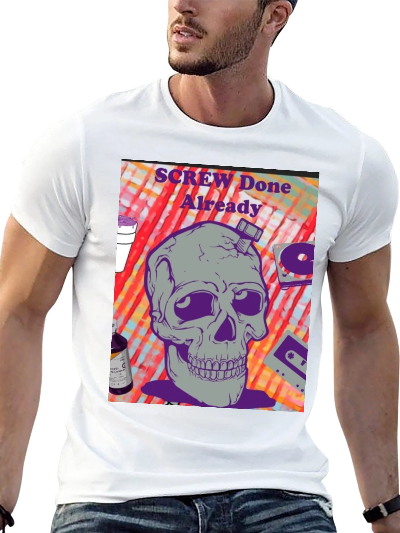 Screw Done Already Graphic T-Shirt