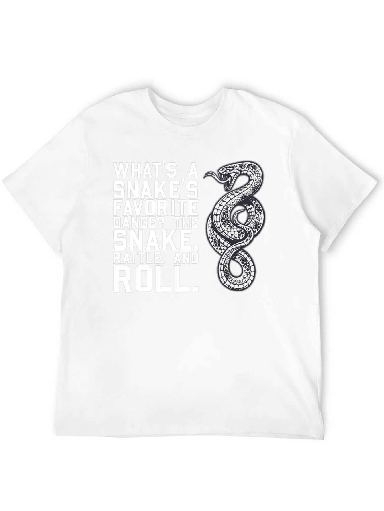 Snake Rattle and Roll Graphic T-Shirt