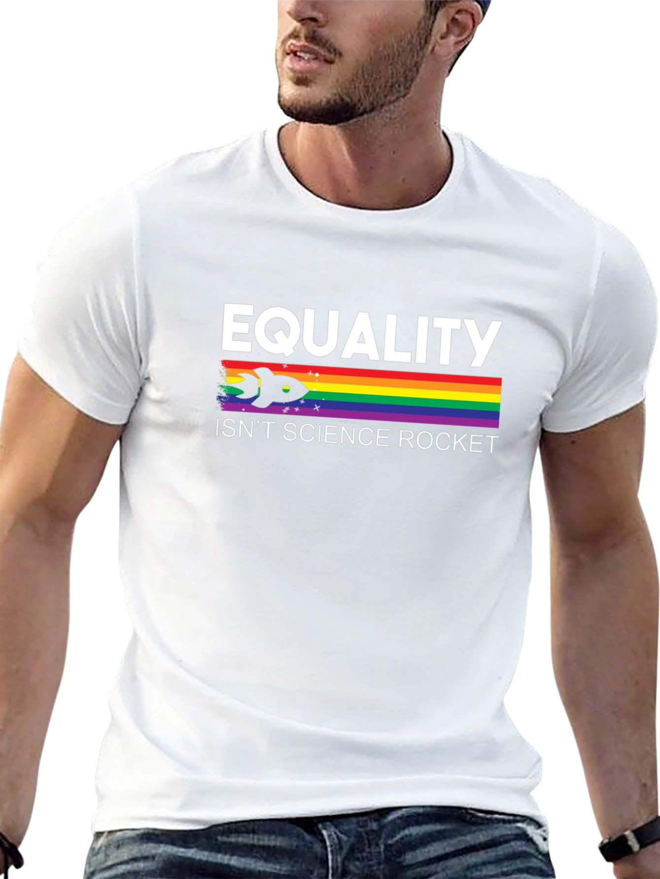 Equality Isnt Rocket Science Graphic T-Shirt