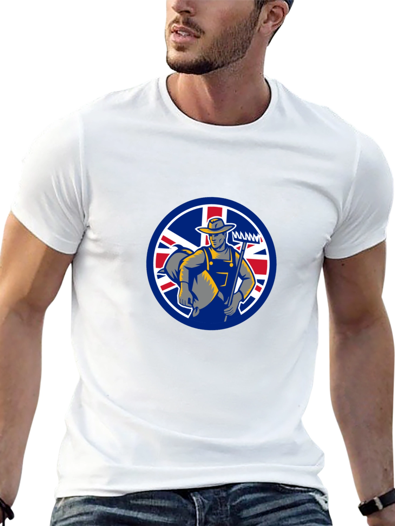 British Farmer Graphic T-Shirt