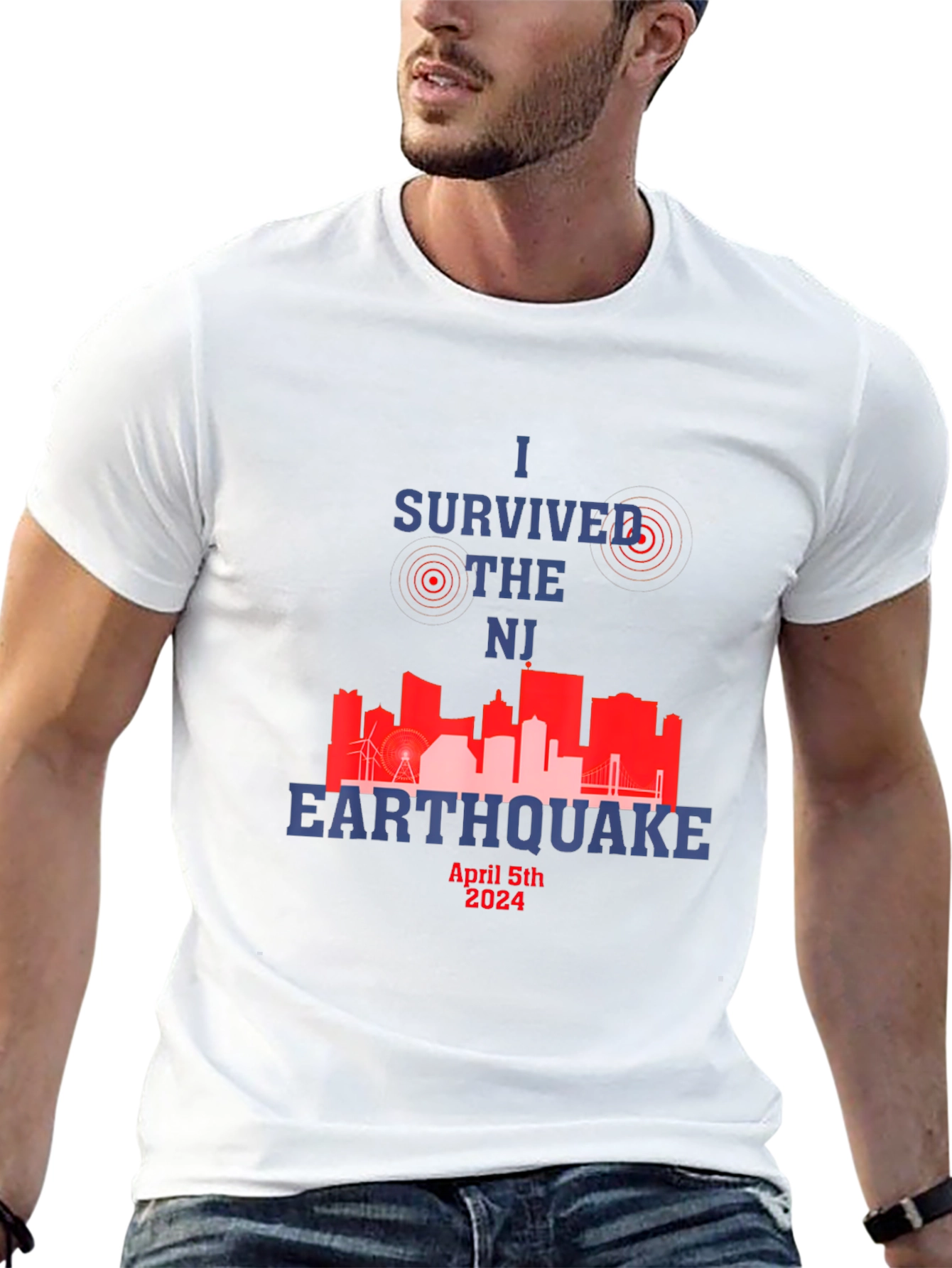 I Survived the NJ Earthquake April 5th 2024 T-Shirt