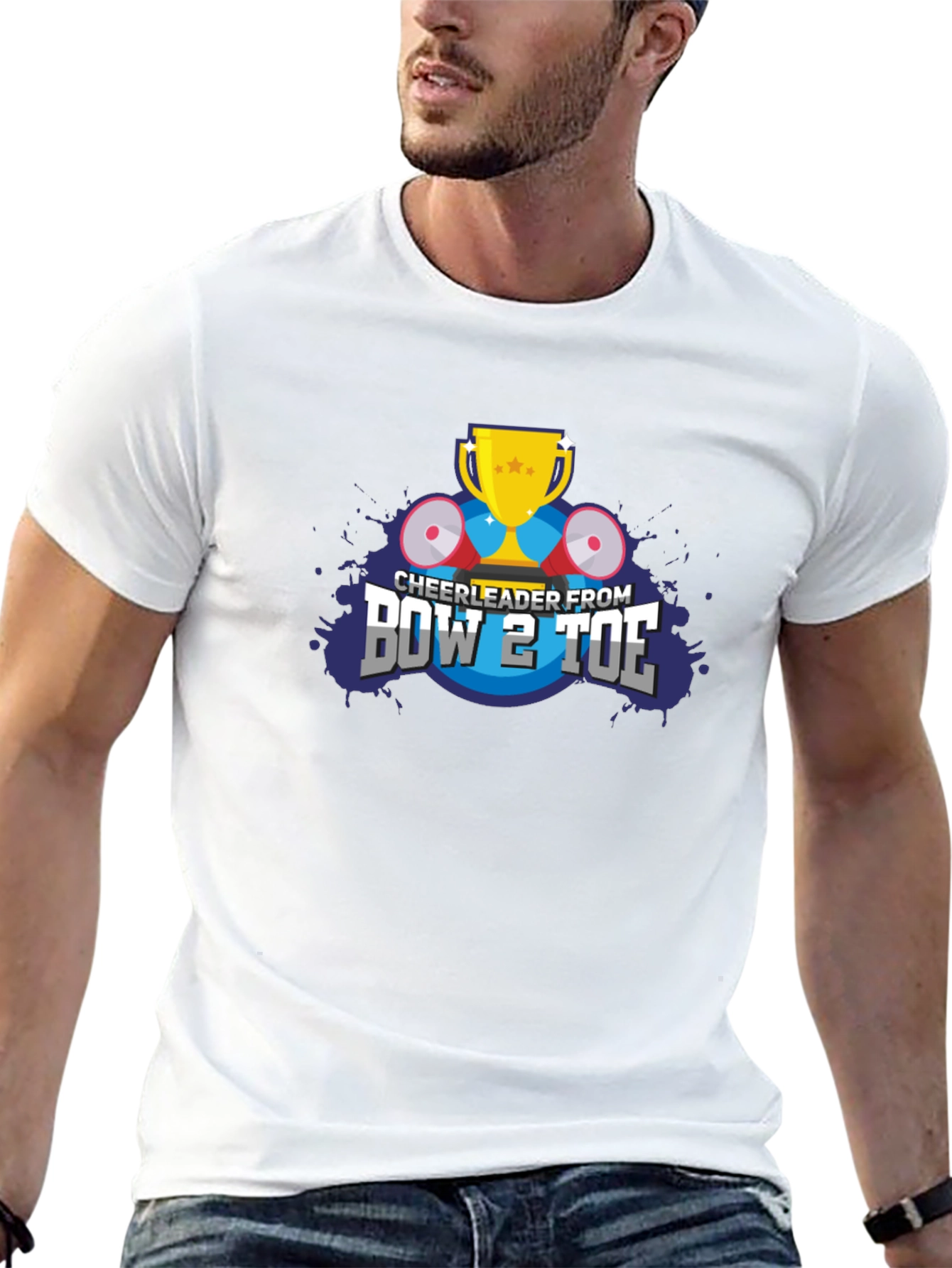 Cheerleader Bow 2 Toe T-Shirt