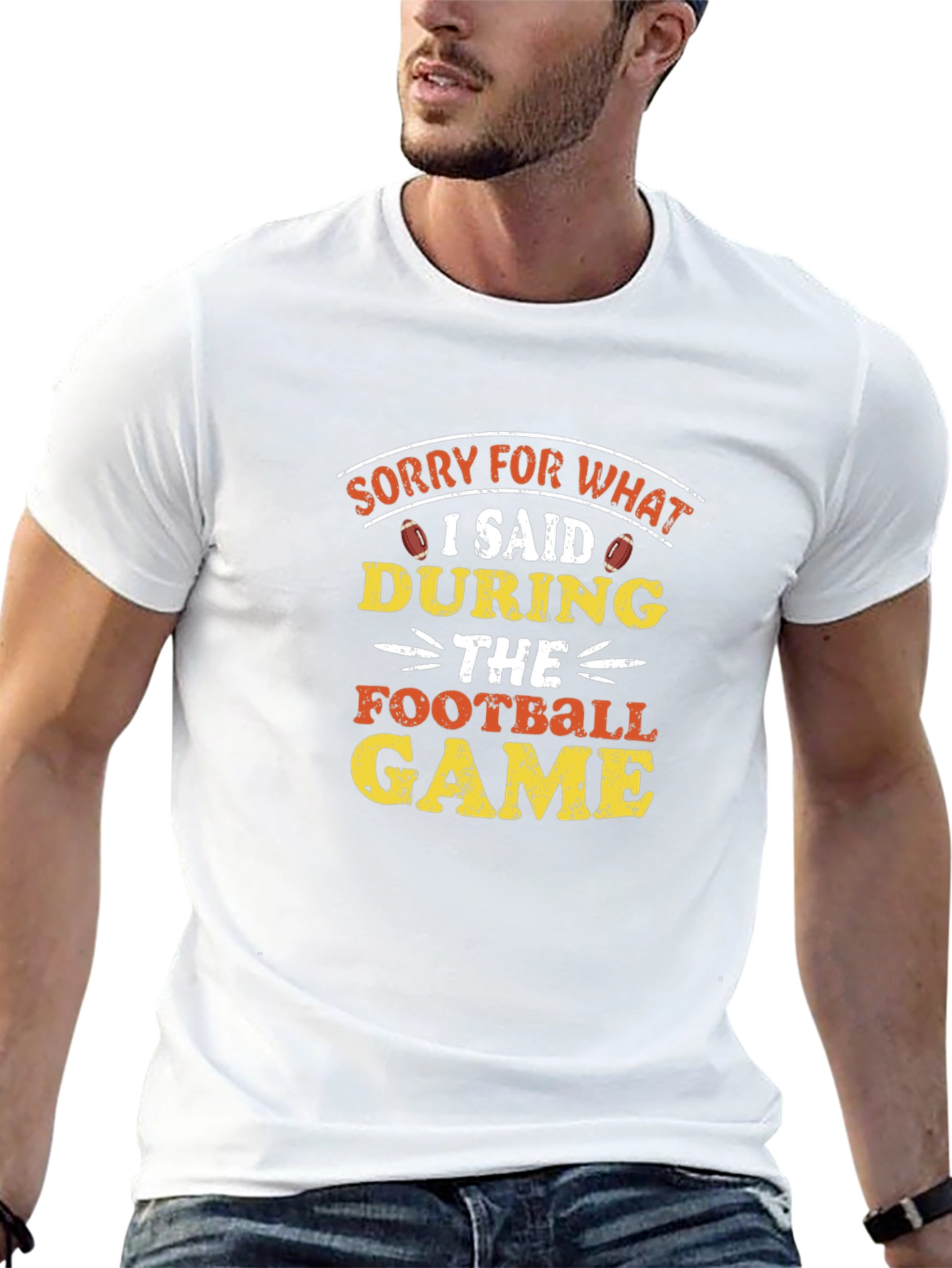 Funny Football Game Apology T-Shirt