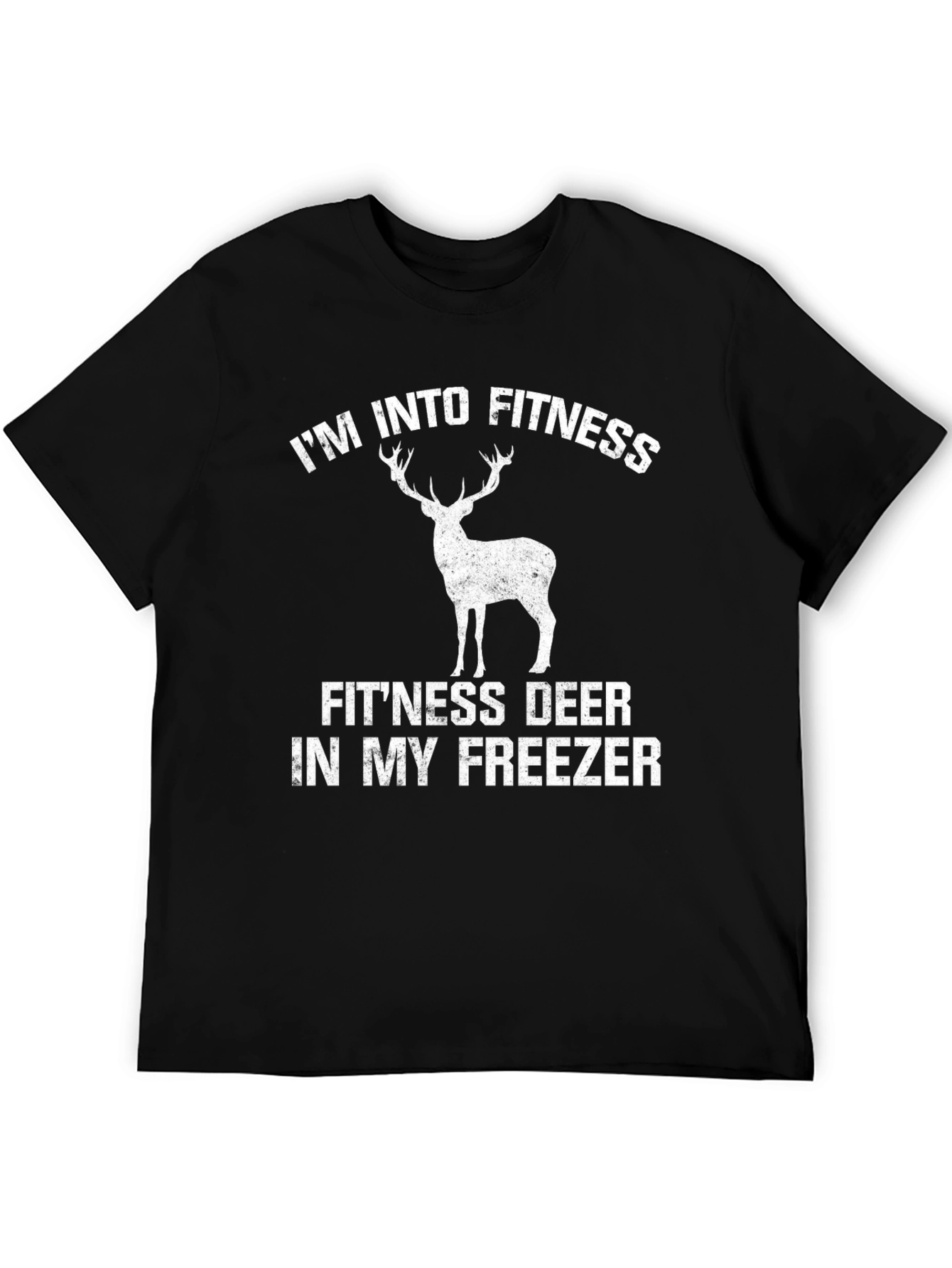 Fitness Deer T-Shirt - Funny Hunting Tee