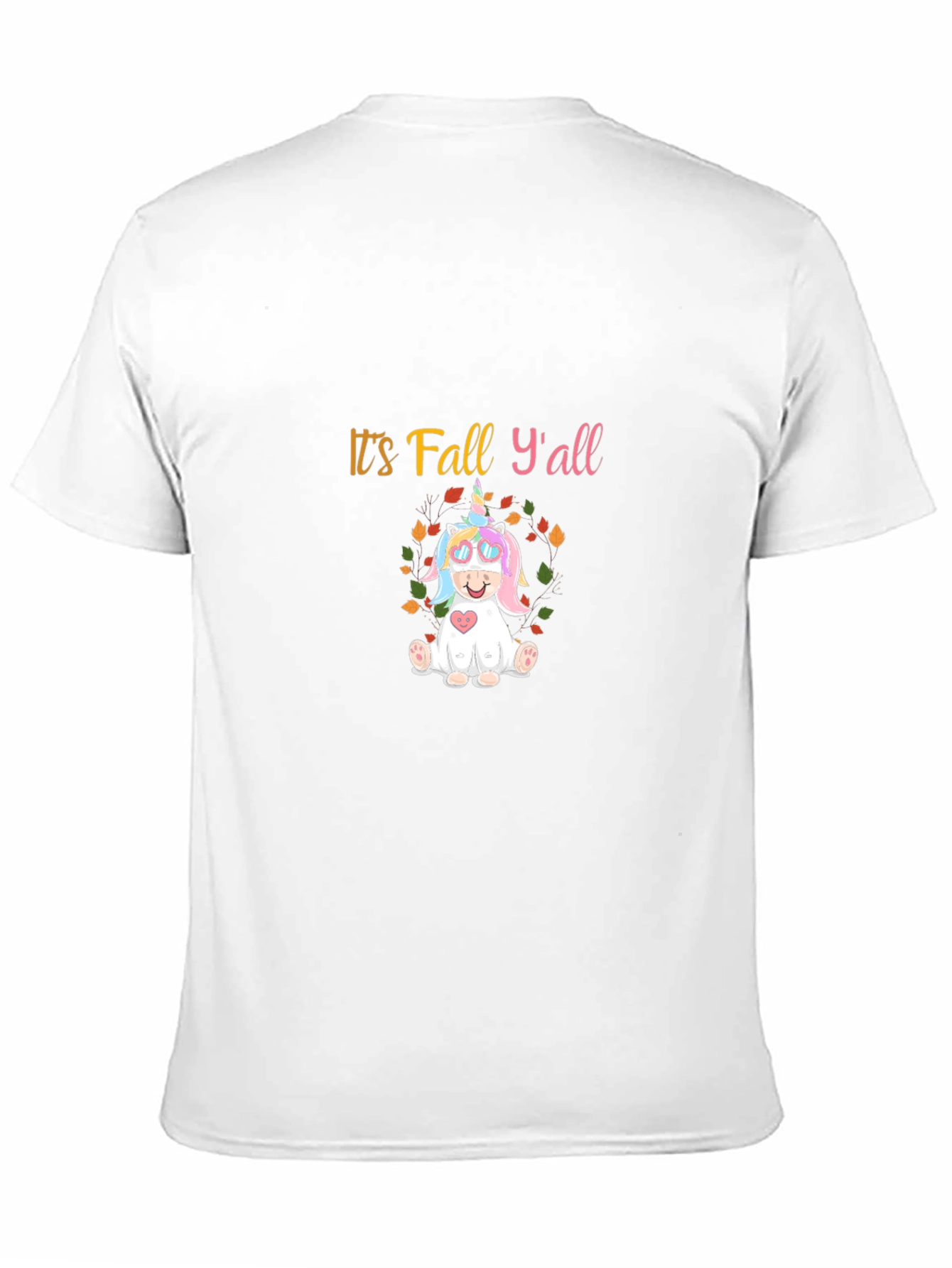 Its Fall Yall Unicorn T-Shirt