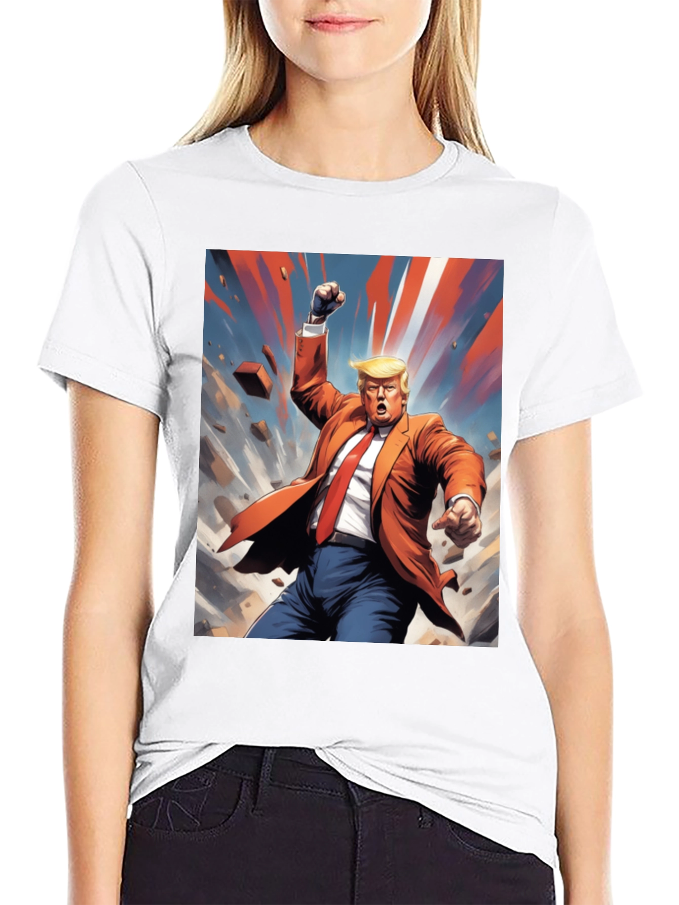 Trump T-Shirt: Patriotic American Graphic Tee