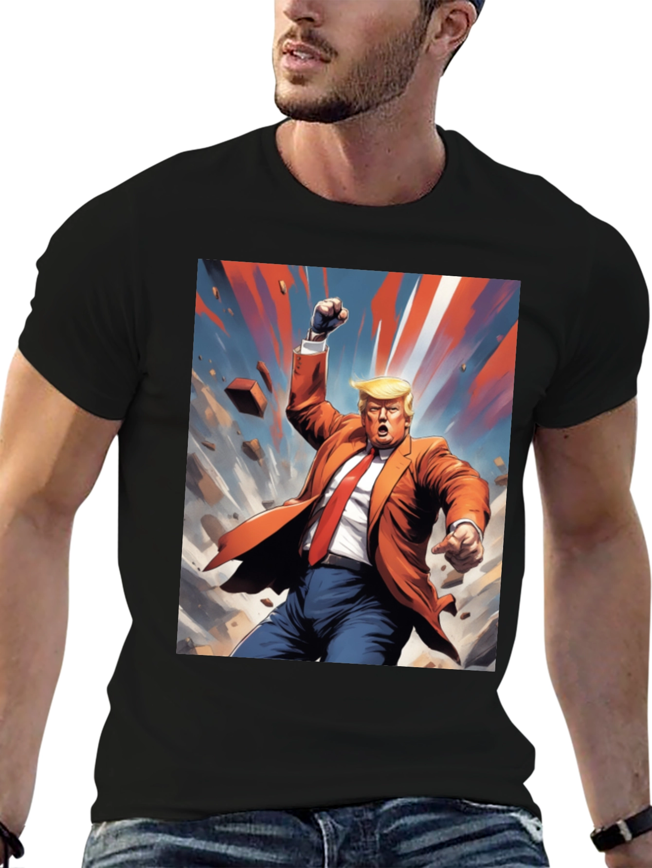 Trump T-Shirt: Patriotic American Graphic Tee
