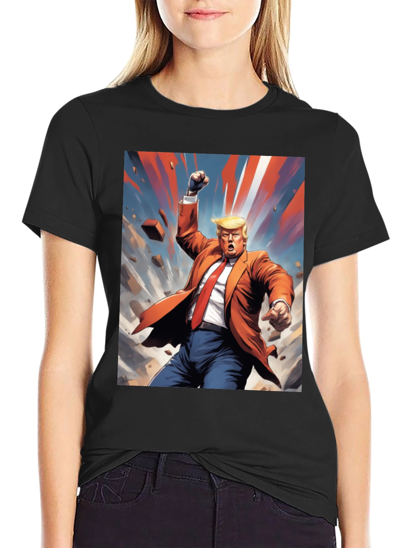 Trump T-Shirt: Patriotic American Graphic Tee