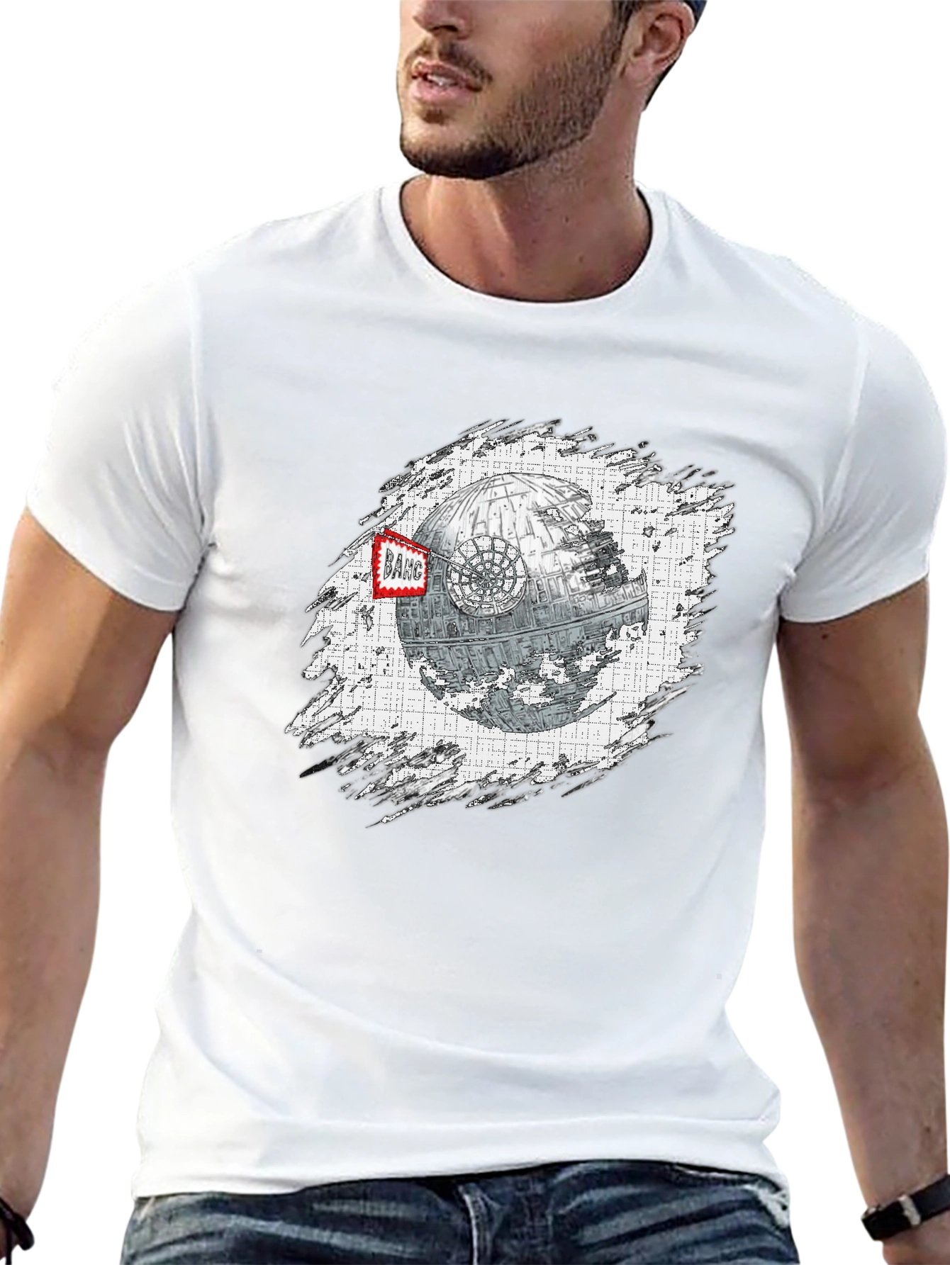 Death Star T-Shirt - Sci-Fi Graphic Tee