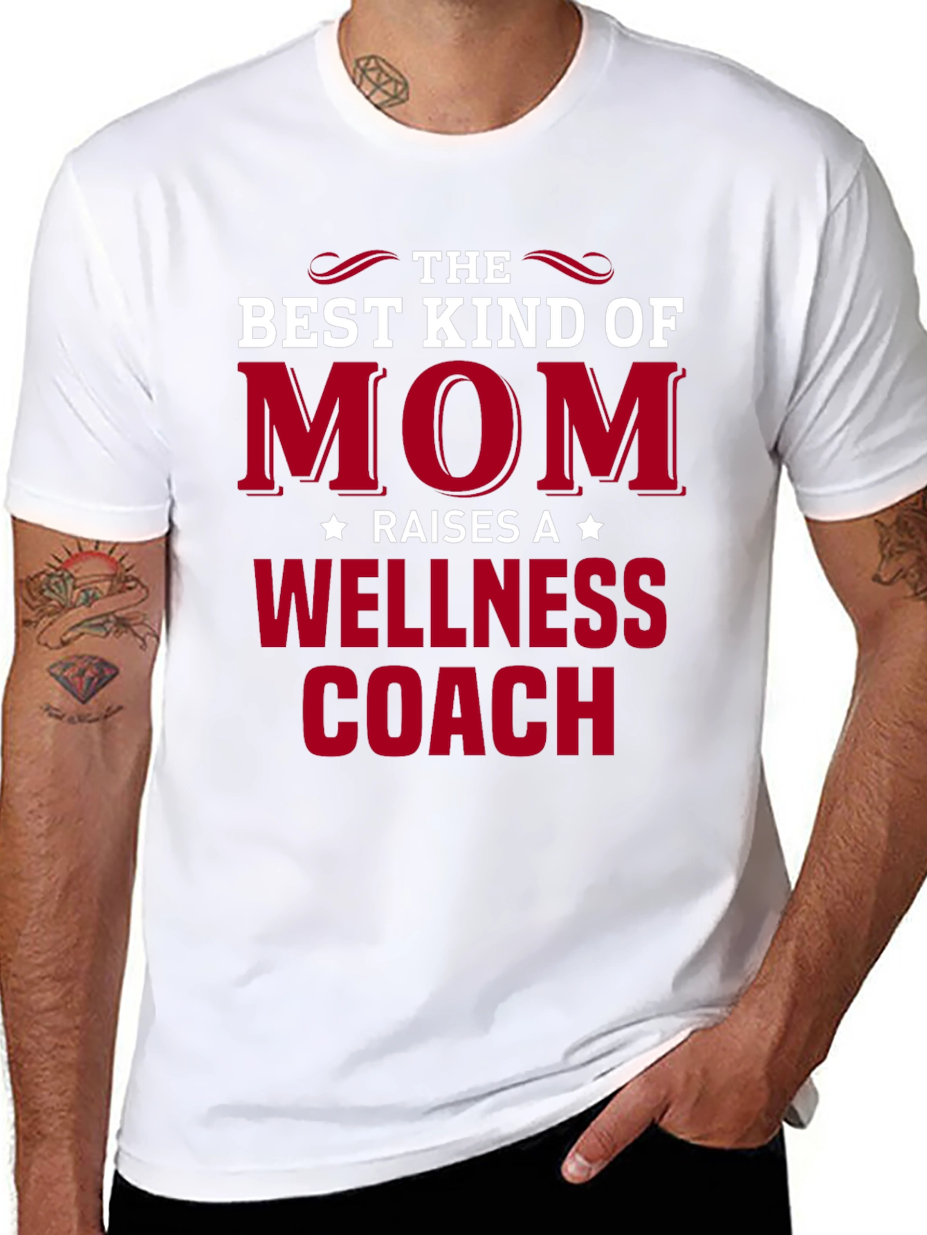 Best Kind of Mom Wellness Coach T-Shirt