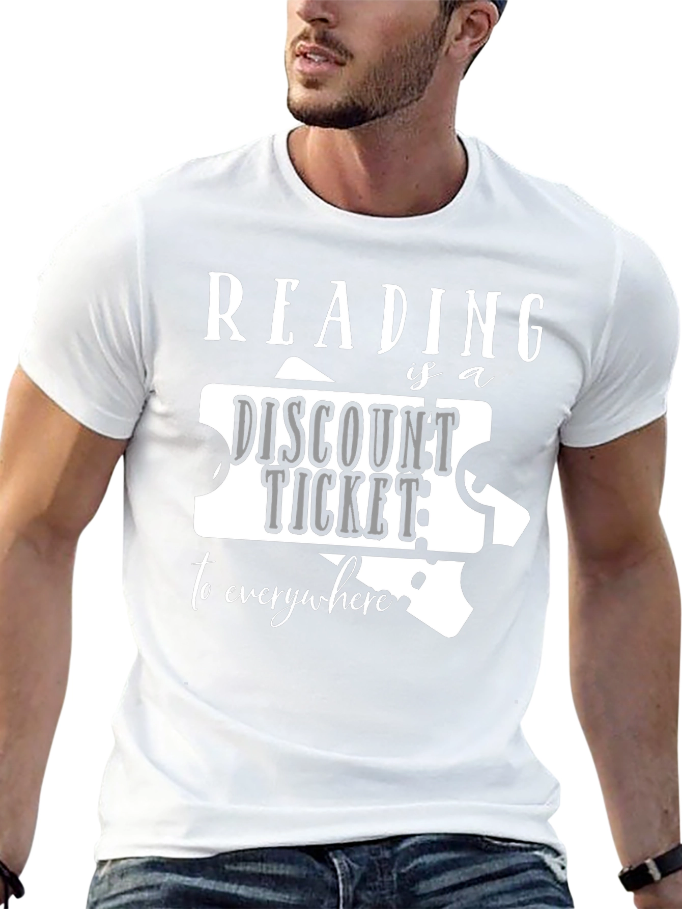 Reading is a Discount Ticket T-Shirt