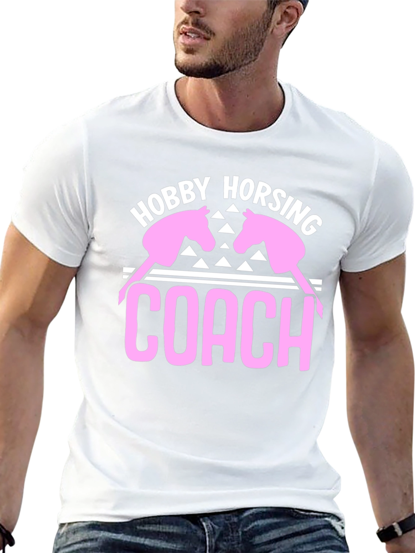 Hobby Horsing Coach Black T-Shirt