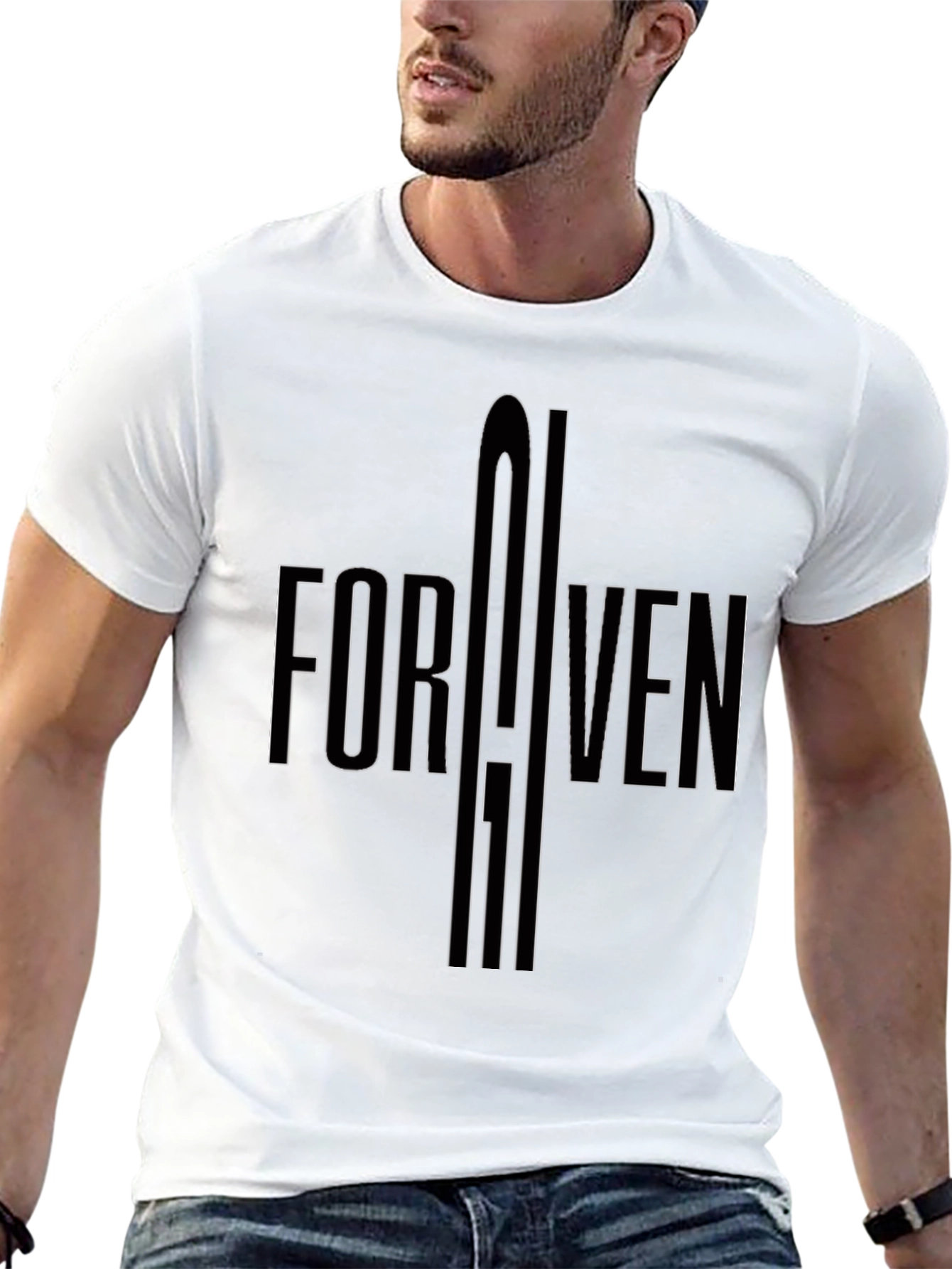 Forgiven Graphic Tee - Christian Apparel
