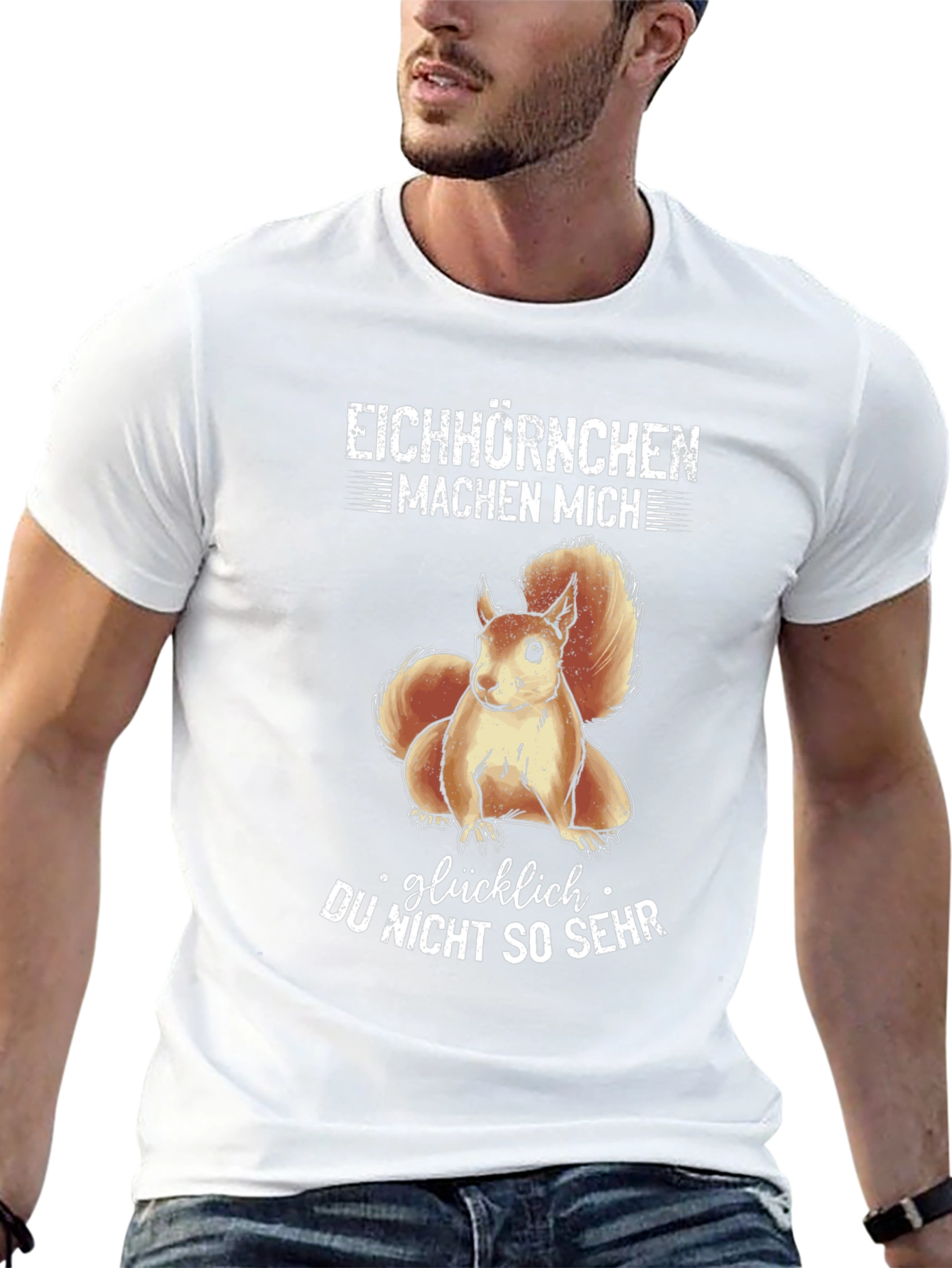 Funny Squirrel Graphic T-Shirt - Eichhörnchen Machen Mich