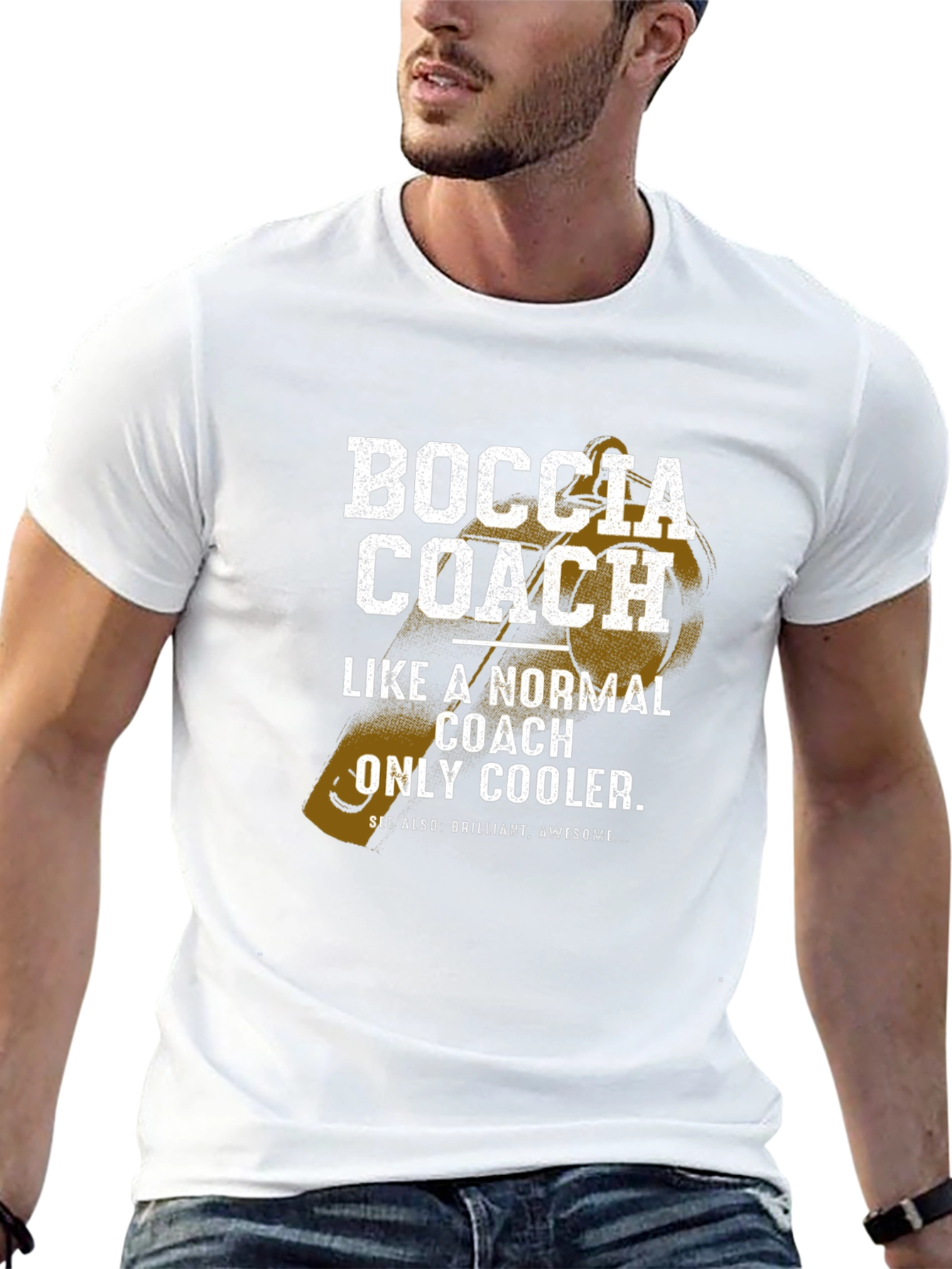 Boccia Coach T-Shirt - Cool Coach Apparel