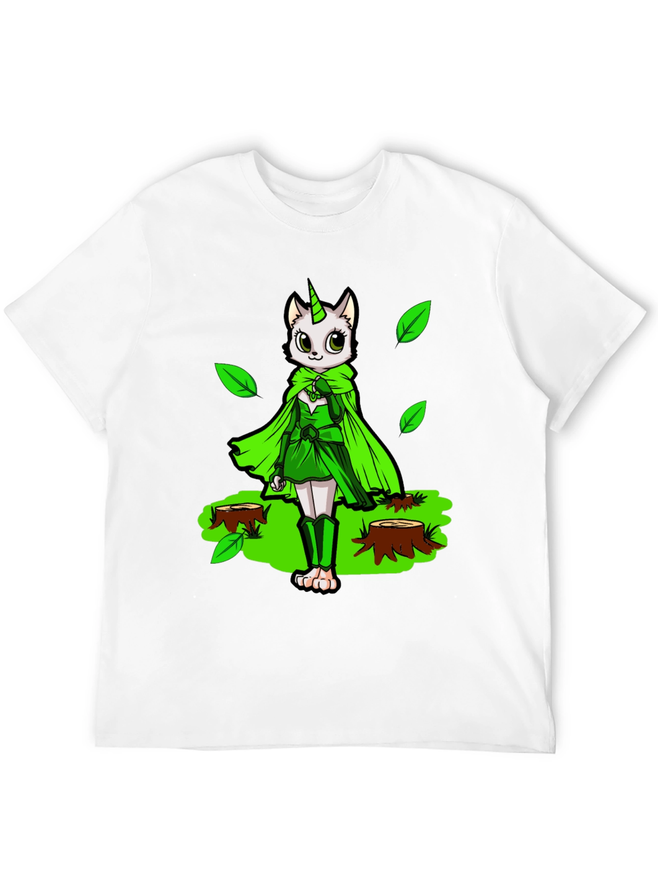 Unicat Forest Guardian Black T-Shirt