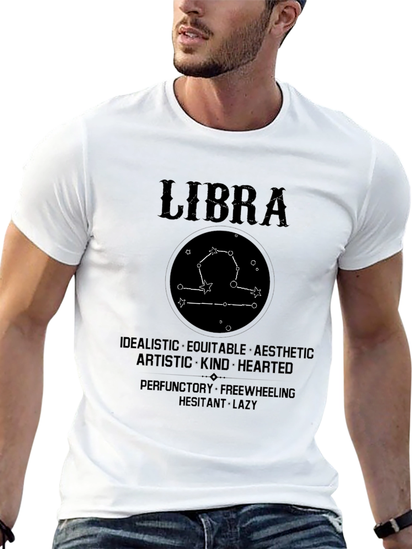 Libra Zodiac Constellation T-Shirt