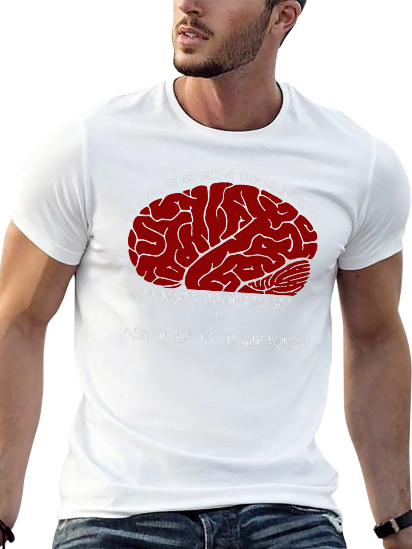 Brain Switch Adult Humor T-Shirt