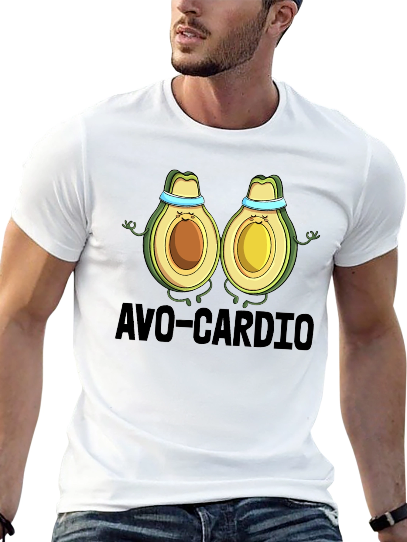 Avo-Cardio Black T-Shirt