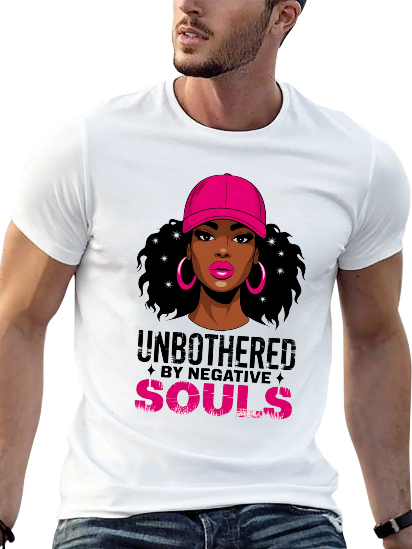Unbothered Graphic Tee - Stylish Womens T-Shirt