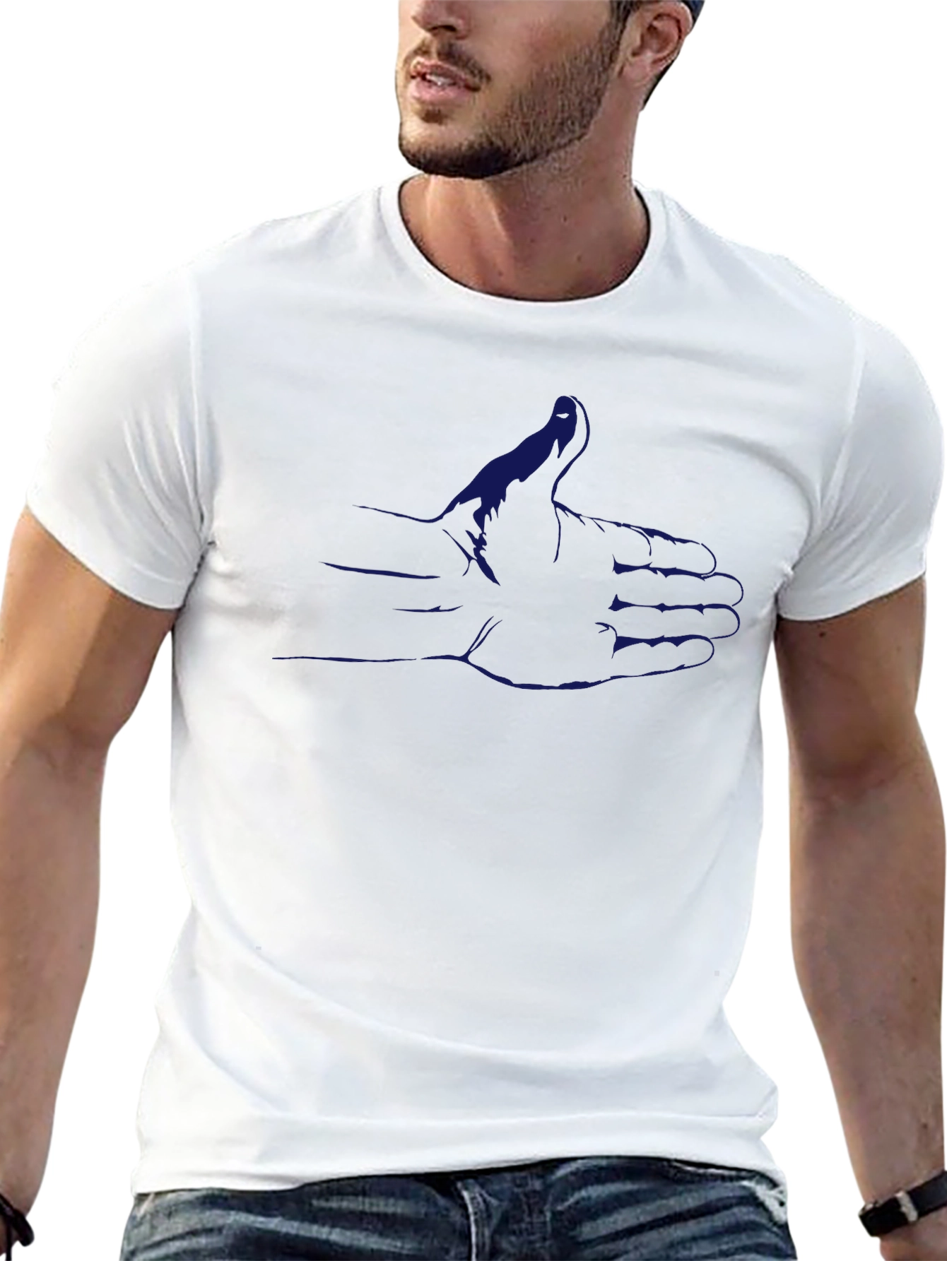 Shadow Hand T-Shirt - Dark