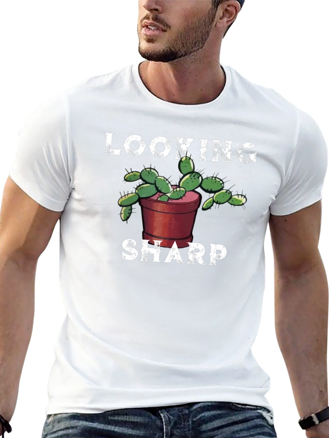 Looking Sharp Cactus T-Shirt