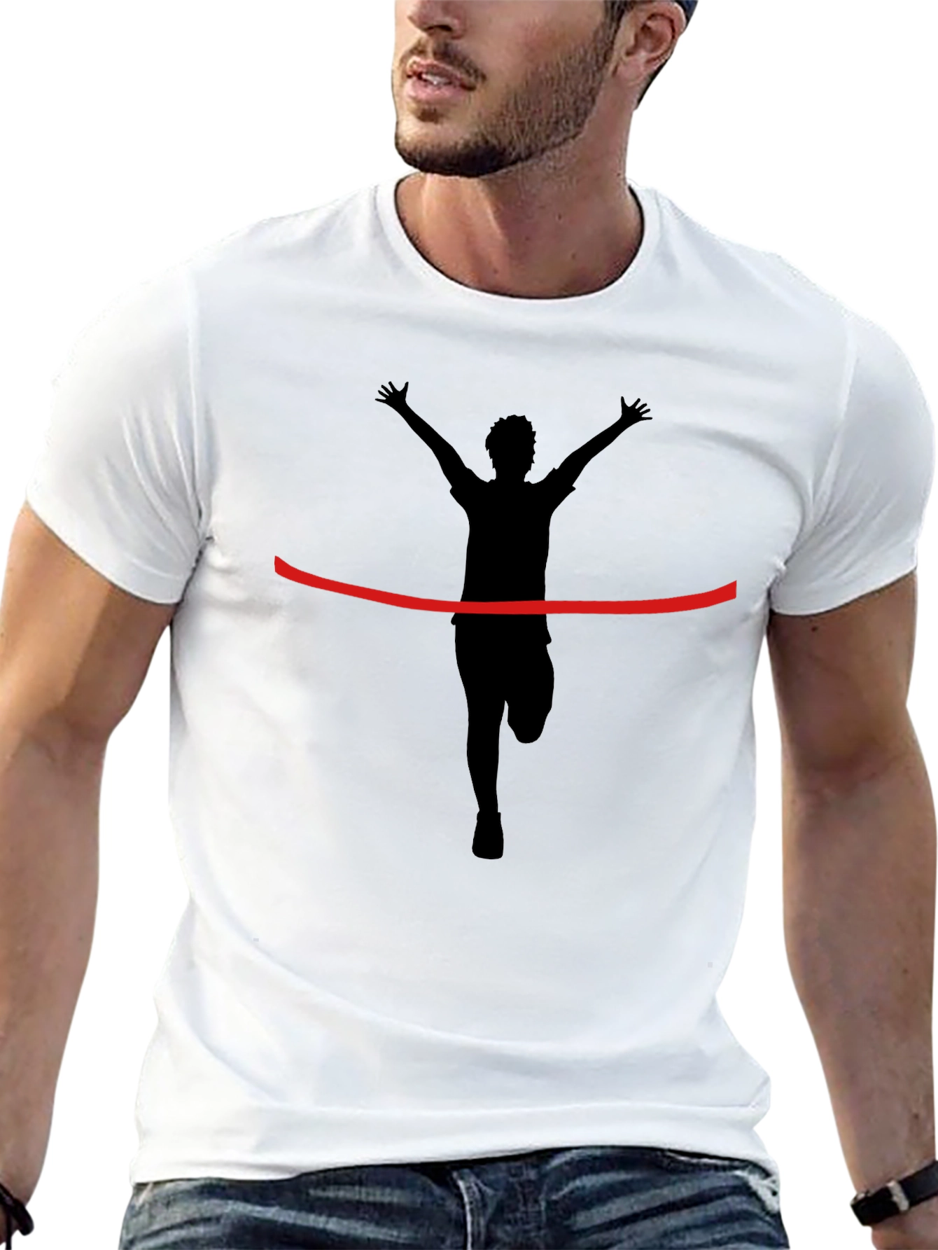 Finish Line Graphic T-Shirt