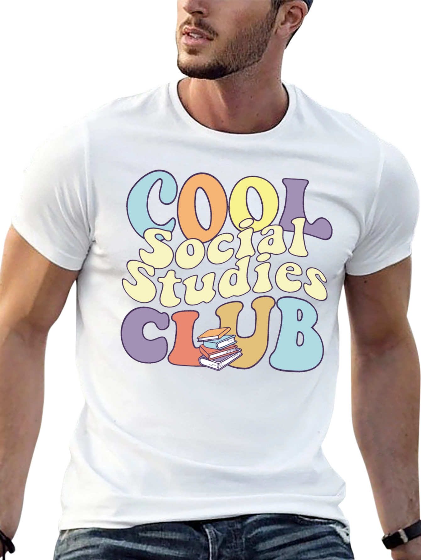 Cool Social Studies Club Black T-Shirt
