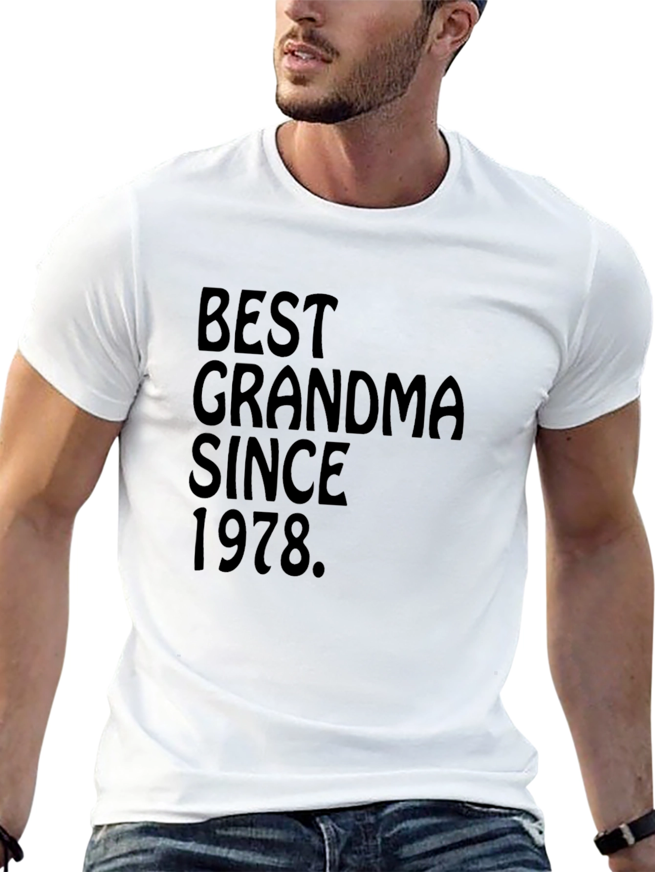 Best Grandma Since 1978 Black T-Shirt