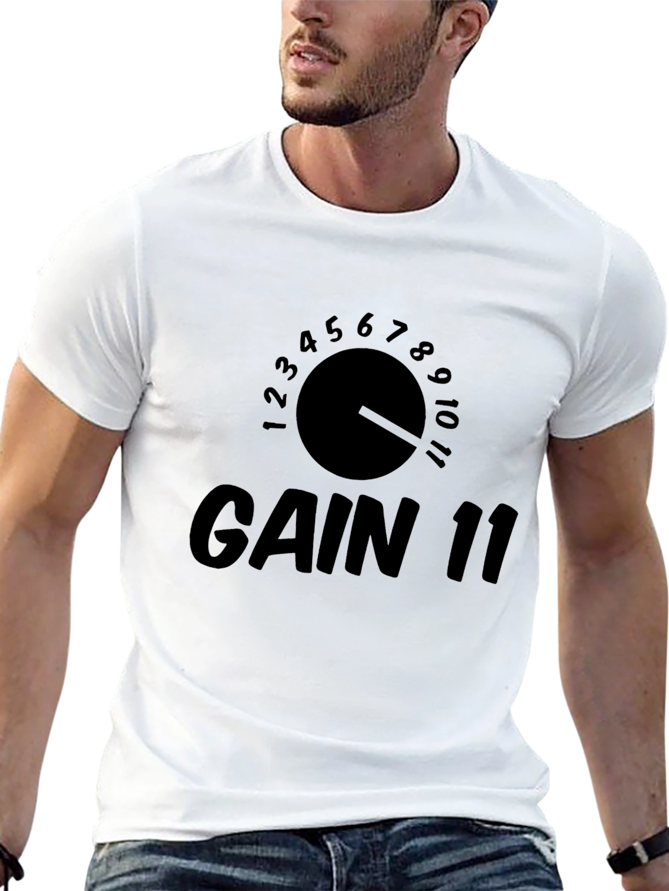Gain 11 Black T-Shirt