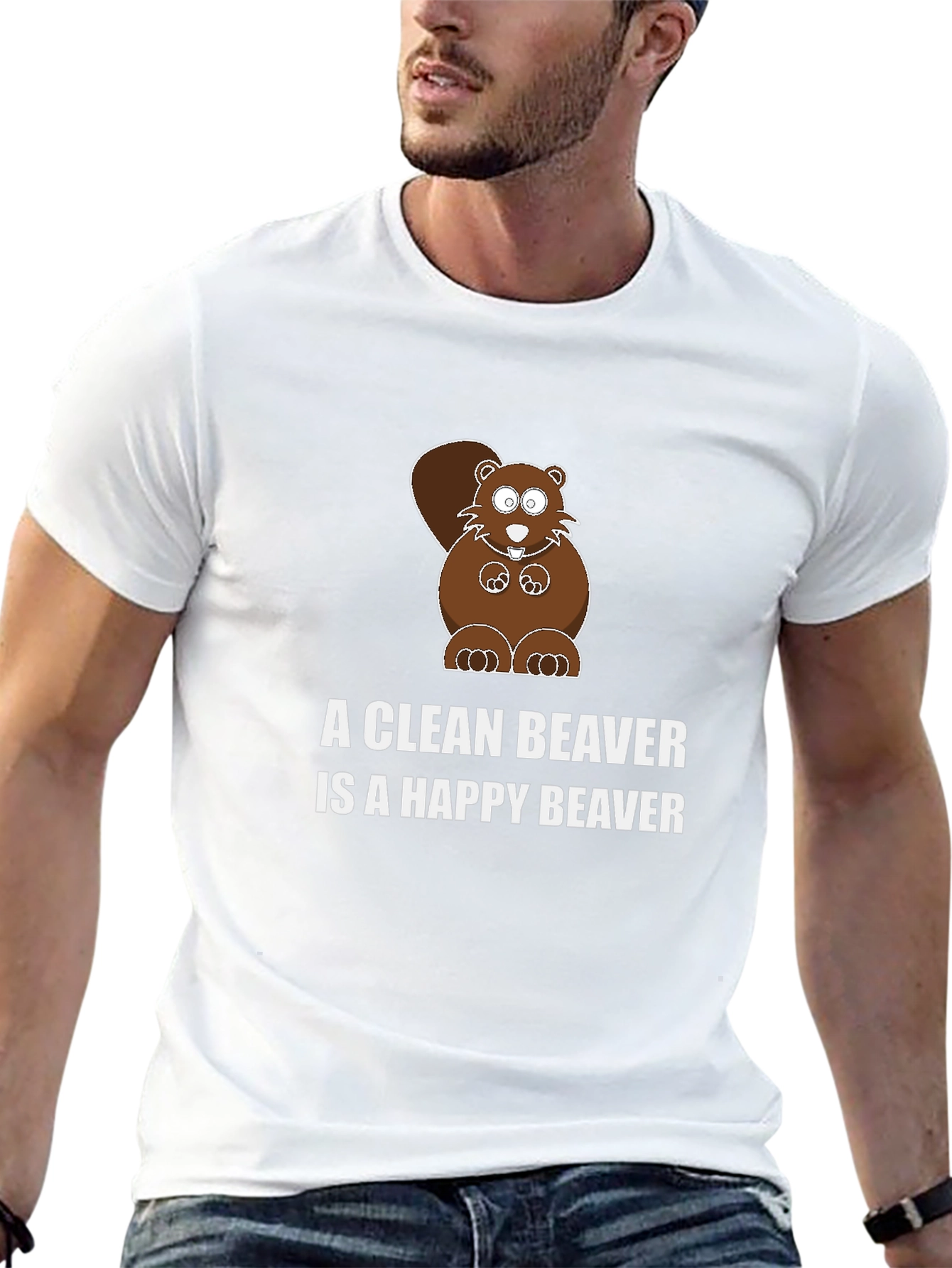 A Clean Beaver is a Happy Beaver T-Shirt