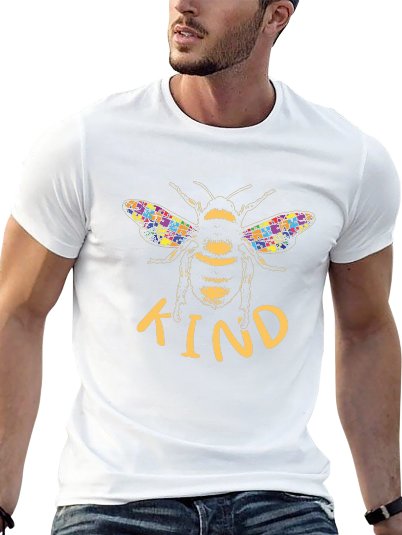 Bee Kind Autism Awareness T-Shirt